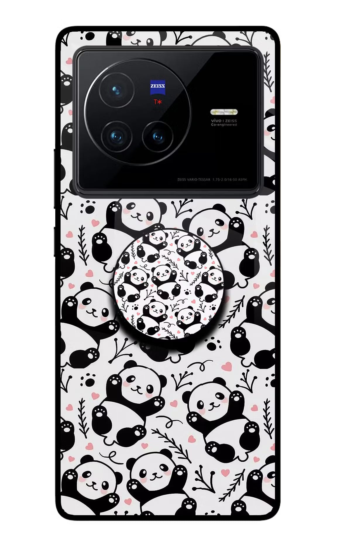 Cute Panda Vivo X80 Pop Case - Cute Panda Vivo X80 Pop Case by Casekaro Cute Panda Vivo X80 Pop Case by Casekaro