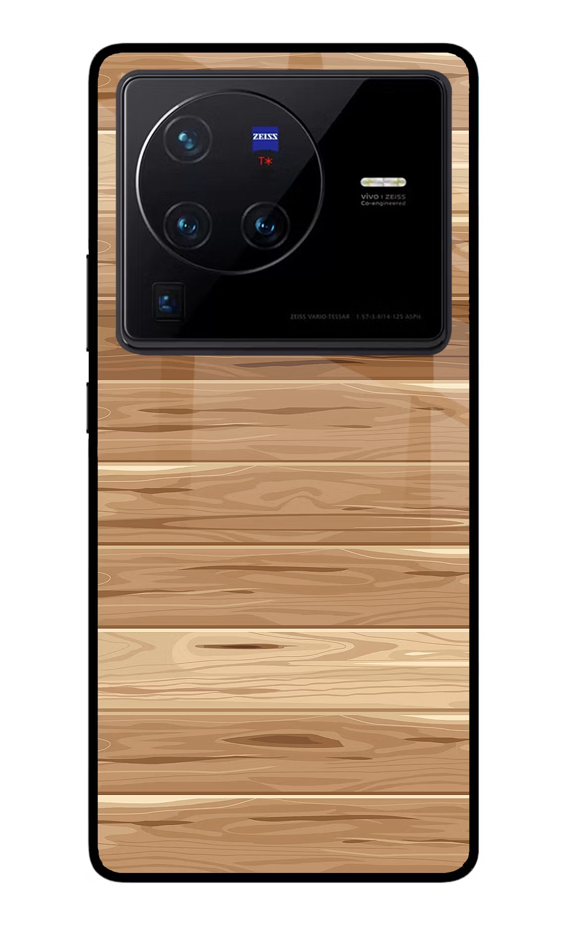 Wooden Vector Vivo X80 Pro Glass Case - Wooden Vector Vivo X80 Pro Glass Case Wooden Vector Vivo X80 Pro Glass Case