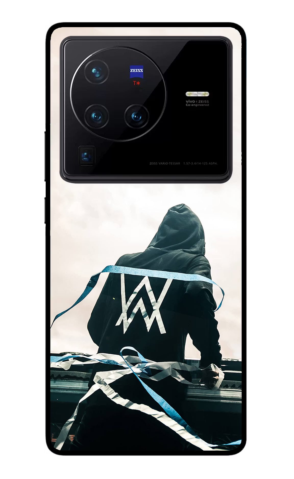 Alan Walker Vivo X80 Pro Glass Case - Alan Walker Vivo X80 Pro Glass Case Alan Walker Vivo X80 Pro Glass Case