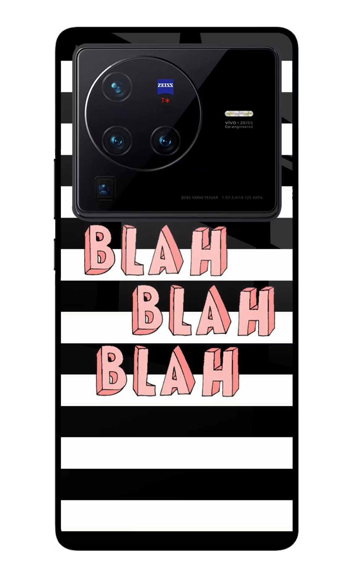 Blah Blah Blah Vivo X80 Pro Glass Case - Blah Blah Blah Vivo X80 Pro Glass Case Blah Blah Blah Vivo X80 Pro Glass Case