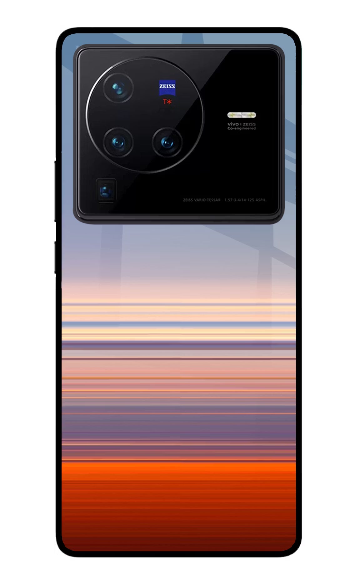 Morning Colors Vivo X80 Pro Glass Case - Morning Colors Vivo X80 Pro Glass Case Morning Colors Vivo X80 Pro Glass Case