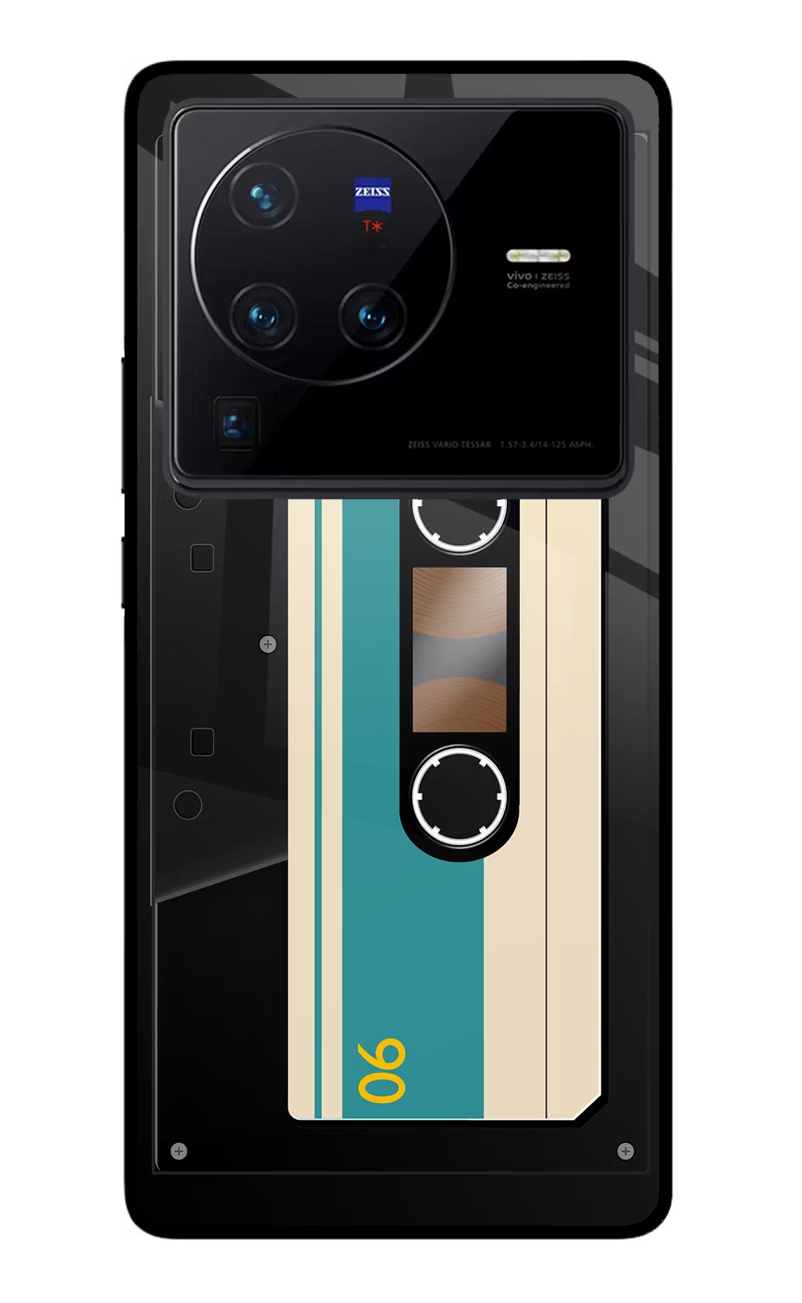 Cassette Vivo X80 Pro Glass Case - Cassette Vivo X80 Pro Glass Case Cassette Vivo X80 Pro Glass Case