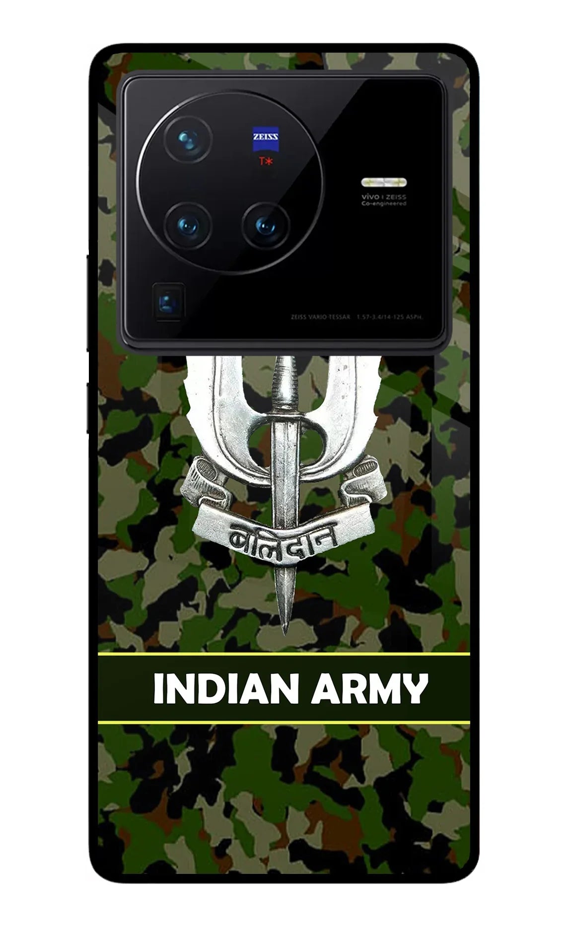 Balidan Indian Logo Vivo X80 Pro Glass Case - Balidan Indian Logo Vivo X80 Pro Glass Case Balidan Indian Logo Vivo X80 Pro Glass Case