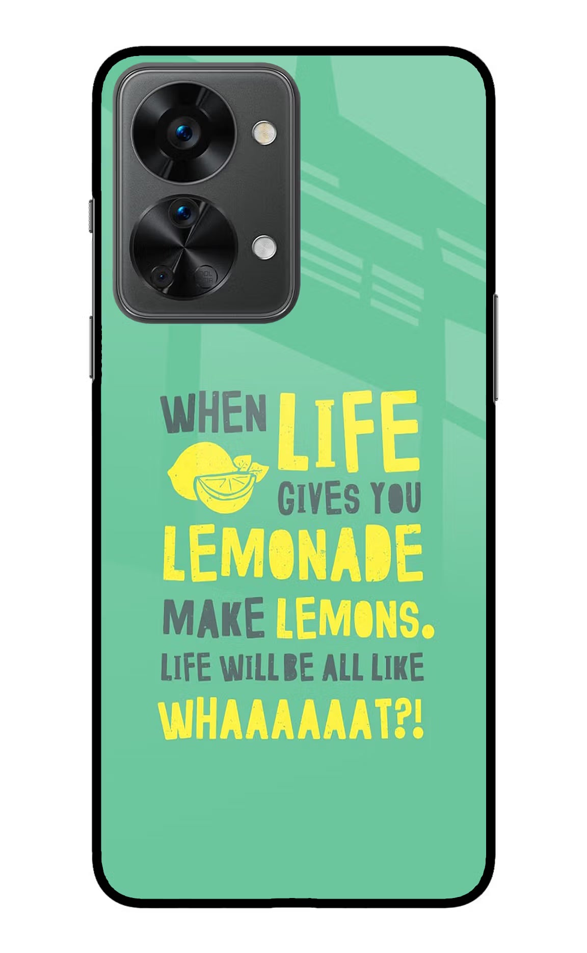 Quote OnePlus Nord 2T 5G Back Cover - Quote OnePlus Nord 2T 5G Glass Case Back Cover by Casekaro Quote OnePlus Nord 2T 5G Glass Case Back Cover by Casekaro
