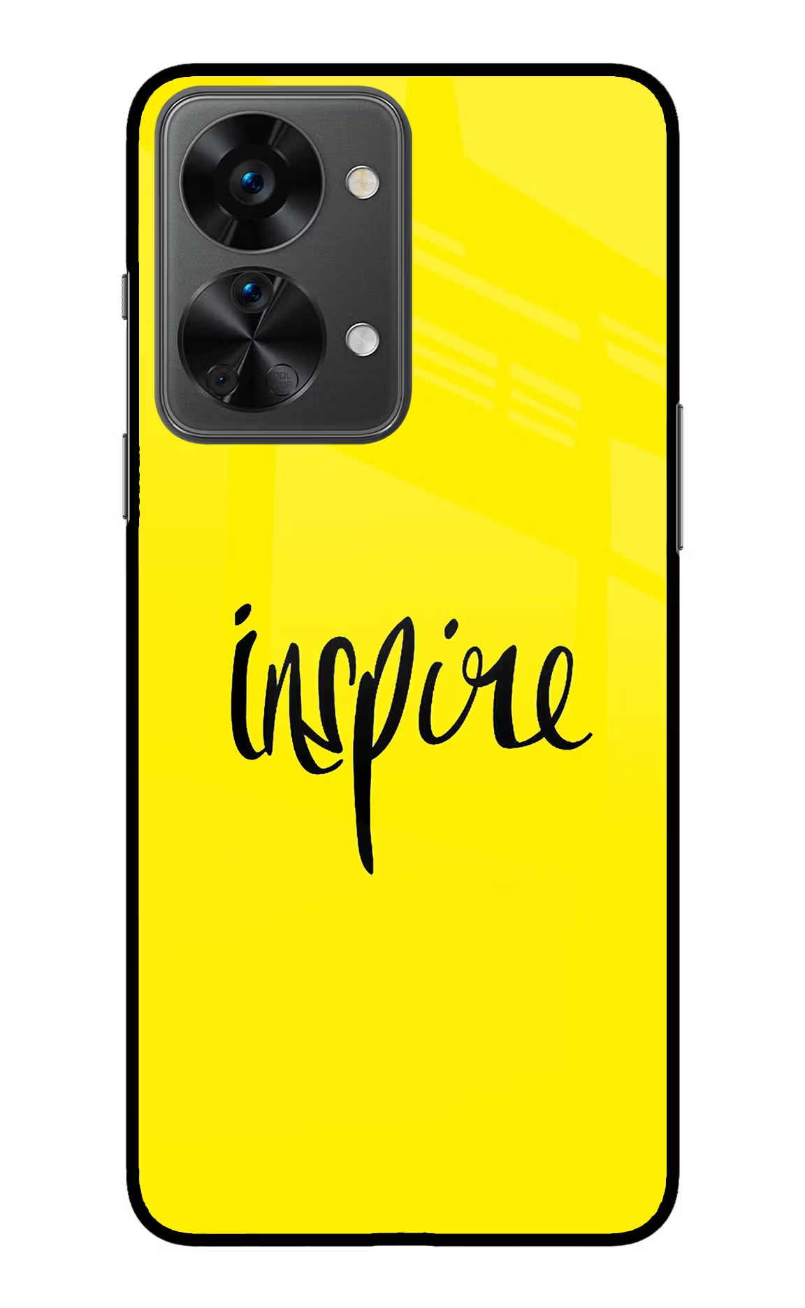 Inspire OnePlus Nord 2T 5G Back Cover - Inspire OnePlus Nord 2T 5G Glass Case Back Cover by Casekaro Inspire OnePlus Nord 2T 5G Glass Case Back Cover by Casekaro