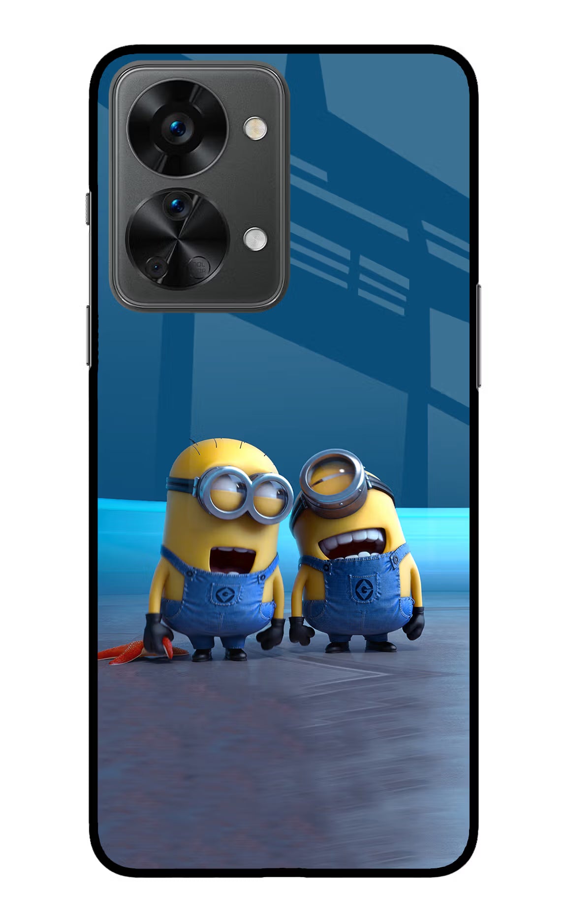 Minion Laughing OnePlus Nord 2T 5G Glass Case - Minion Laughing OnePlus Nord 2T 5G Glass Case Minion Laughing OnePlus Nord 2T 5G Glass Case