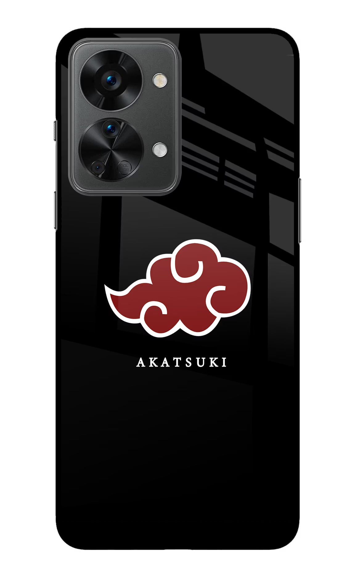 Akatsuki OnePlus Nord 2T 5G Back Cover - Akatsuki OnePlus Nord 2T 5G Glass Case Back Cover by Casekaro Akatsuki OnePlus Nord 2T 5G Glass Case Back Cover by Casekaro