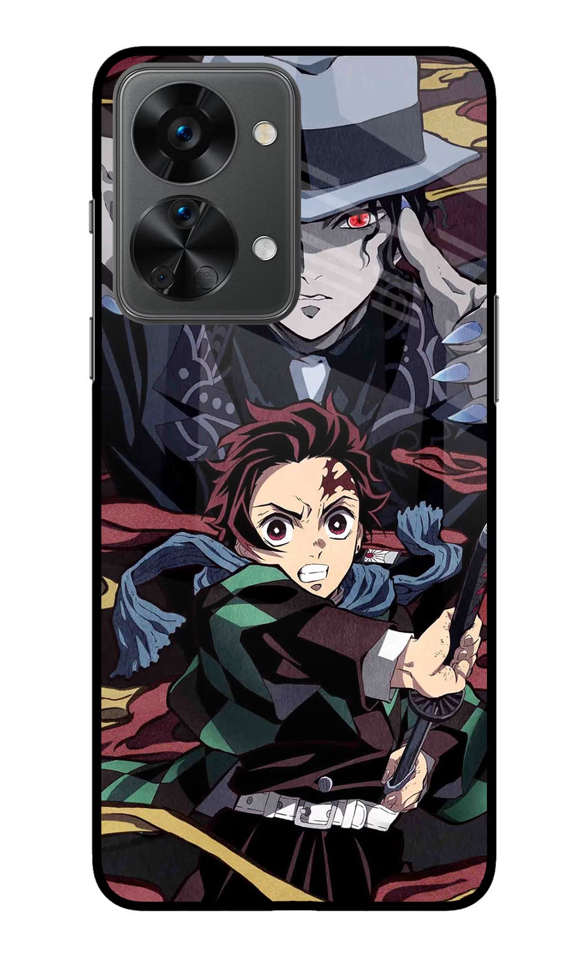 Demon Slayer OnePlus Nord 2T 5G Glass Case - Demon Slayer OnePlus Nord 2T 5G Glass Case Demon Slayer OnePlus Nord 2T 5G Glass Case