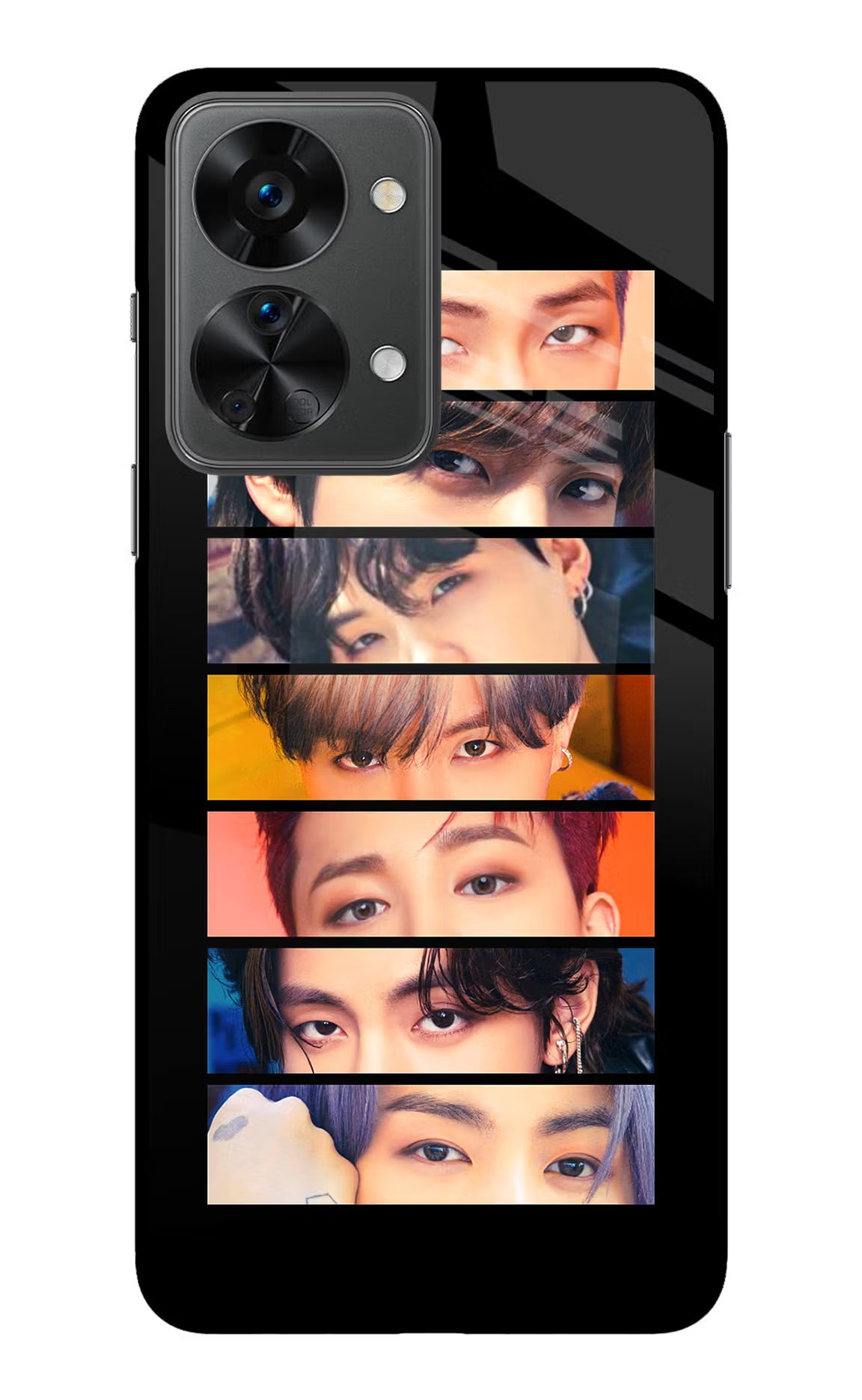 BTS Eyes OnePlus Nord 2T 5G Glass Case - BTS Eyes OnePlus Nord 2T 5G Glass Case BTS Eyes OnePlus Nord 2T 5G Glass Case
