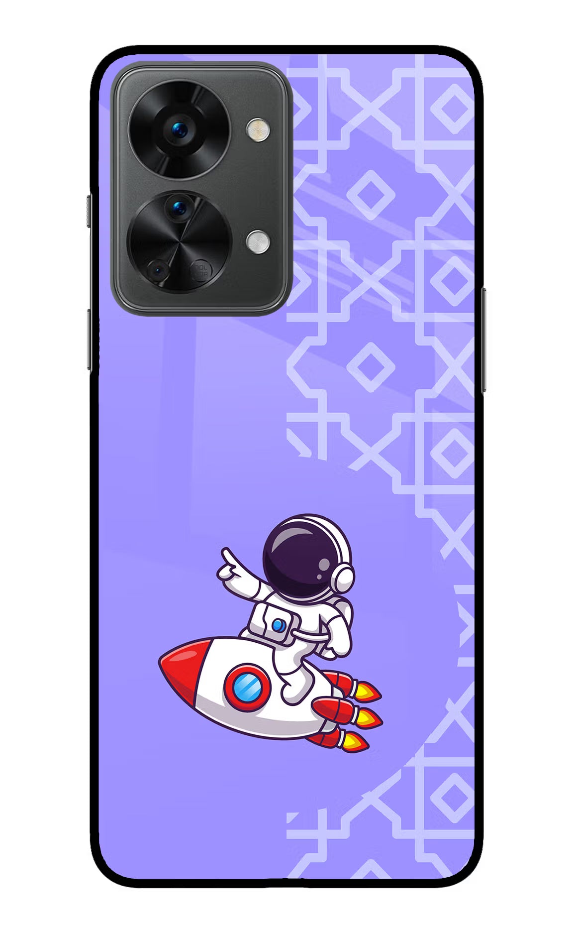 Cute Astronaut OnePlus Nord 2T 5G Glass Case - Cute Astronaut OnePlus Nord 2T 5G Glass Case Cute Astronaut OnePlus Nord 2T 5G Glass Case