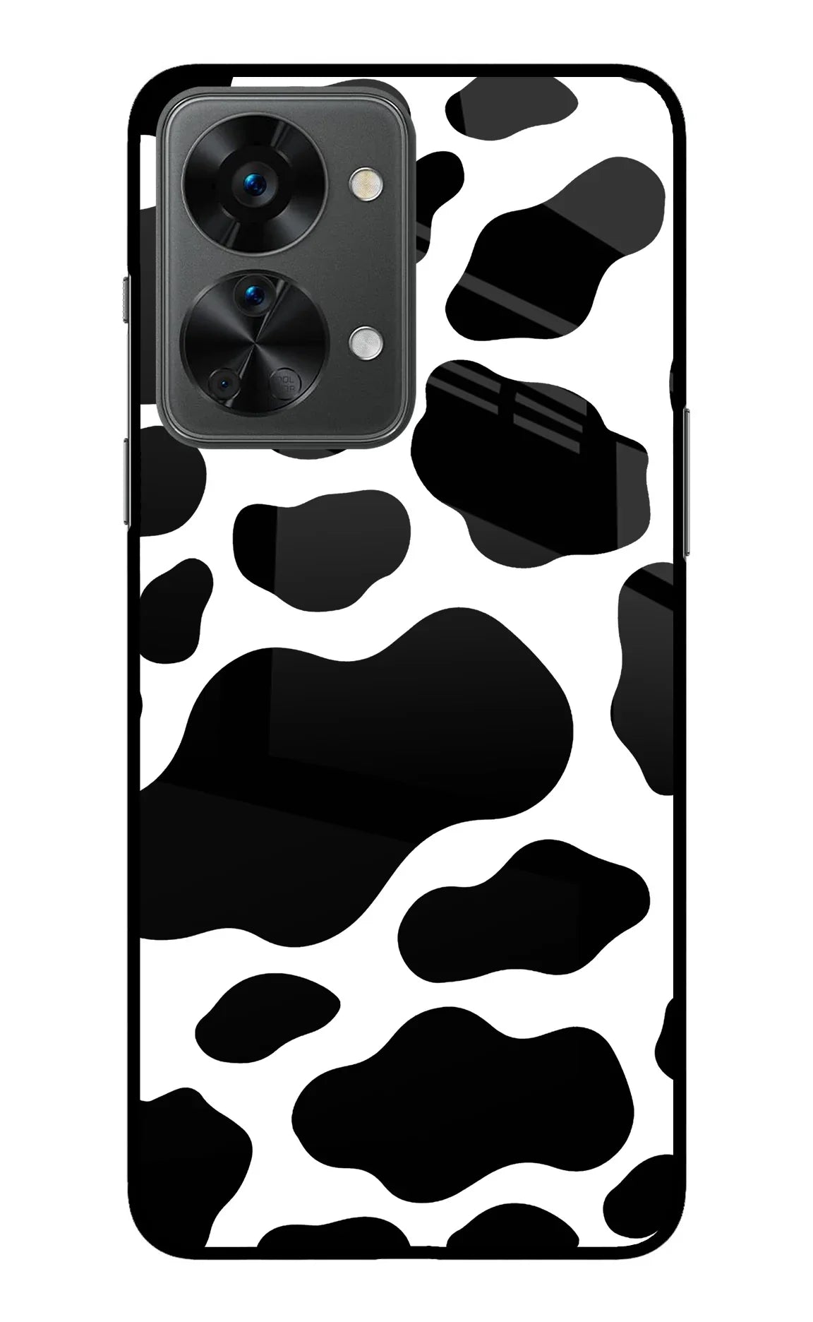 Cow Spots OnePlus Nord 2T 5G Glass Case - Cow Spots OnePlus Nord 2T 5G Glass Case Cow Spots OnePlus Nord 2T 5G Glass Case