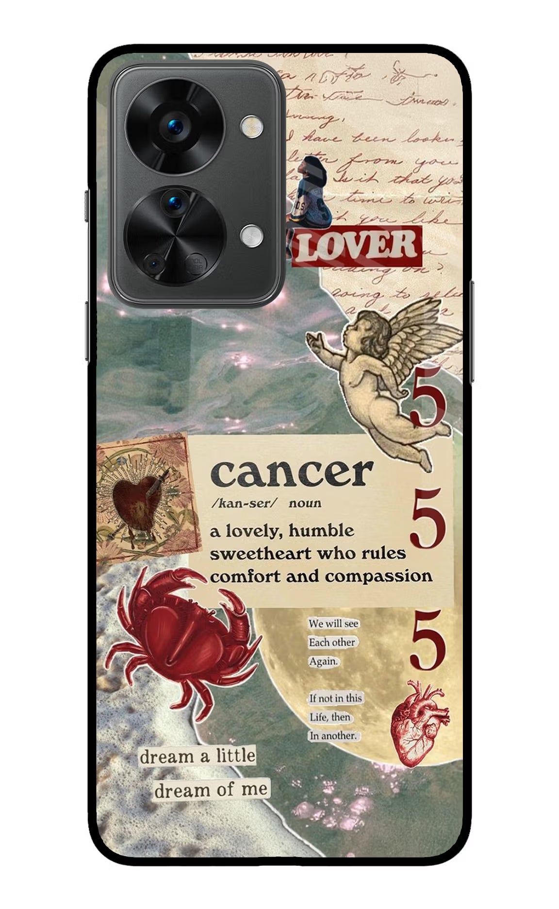 Cancer Zodiac OnePlus Nord 2T 5G Glass Case - Cancer Zodiac OnePlus Nord 2T 5G Glass Case Cancer Zodiac OnePlus Nord 2T 5G Glass Case