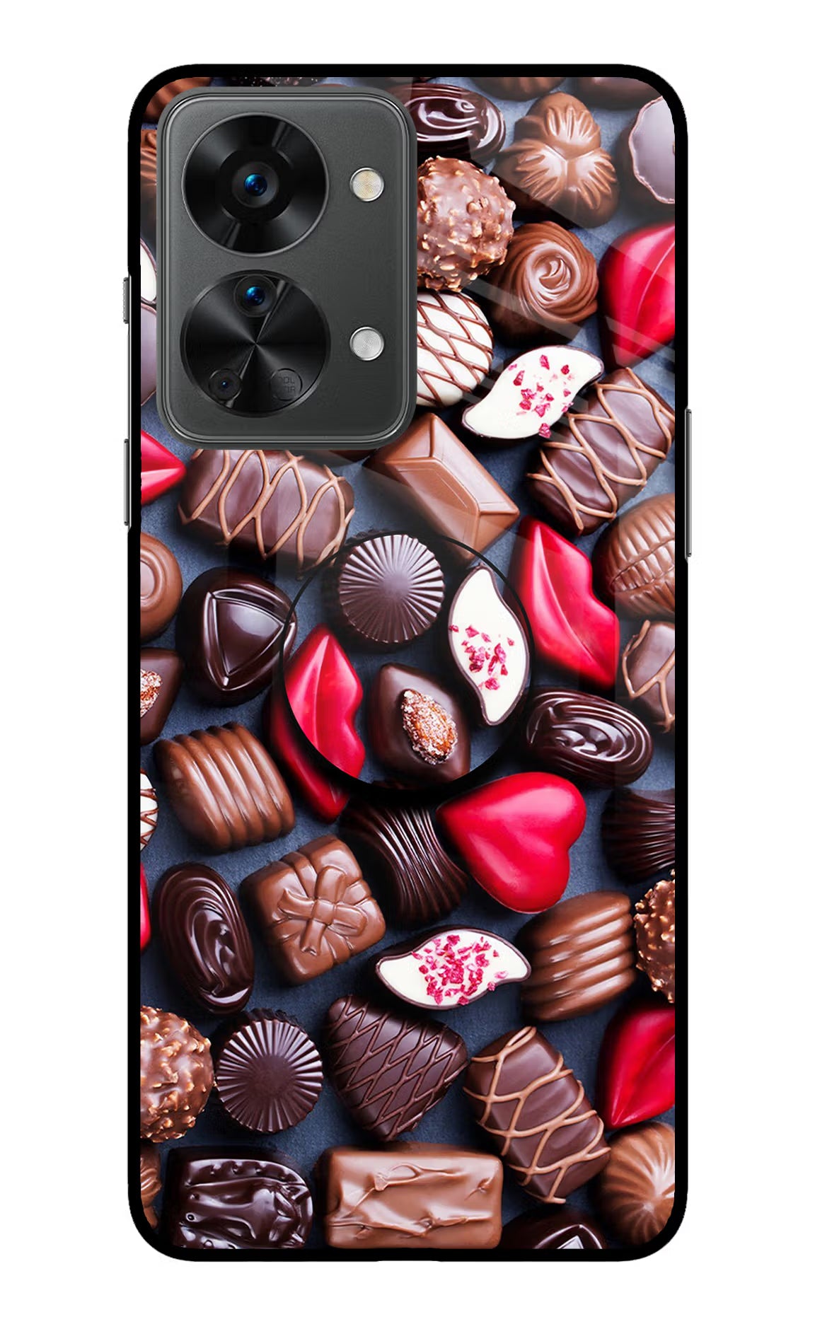 Chocolates OnePlus Nord 2T 5G Pop Case - Chocolates OnePlus Nord 2T 5G Pop Case by Casekaro Chocolates OnePlus Nord 2T 5G Pop Case by Casekaro