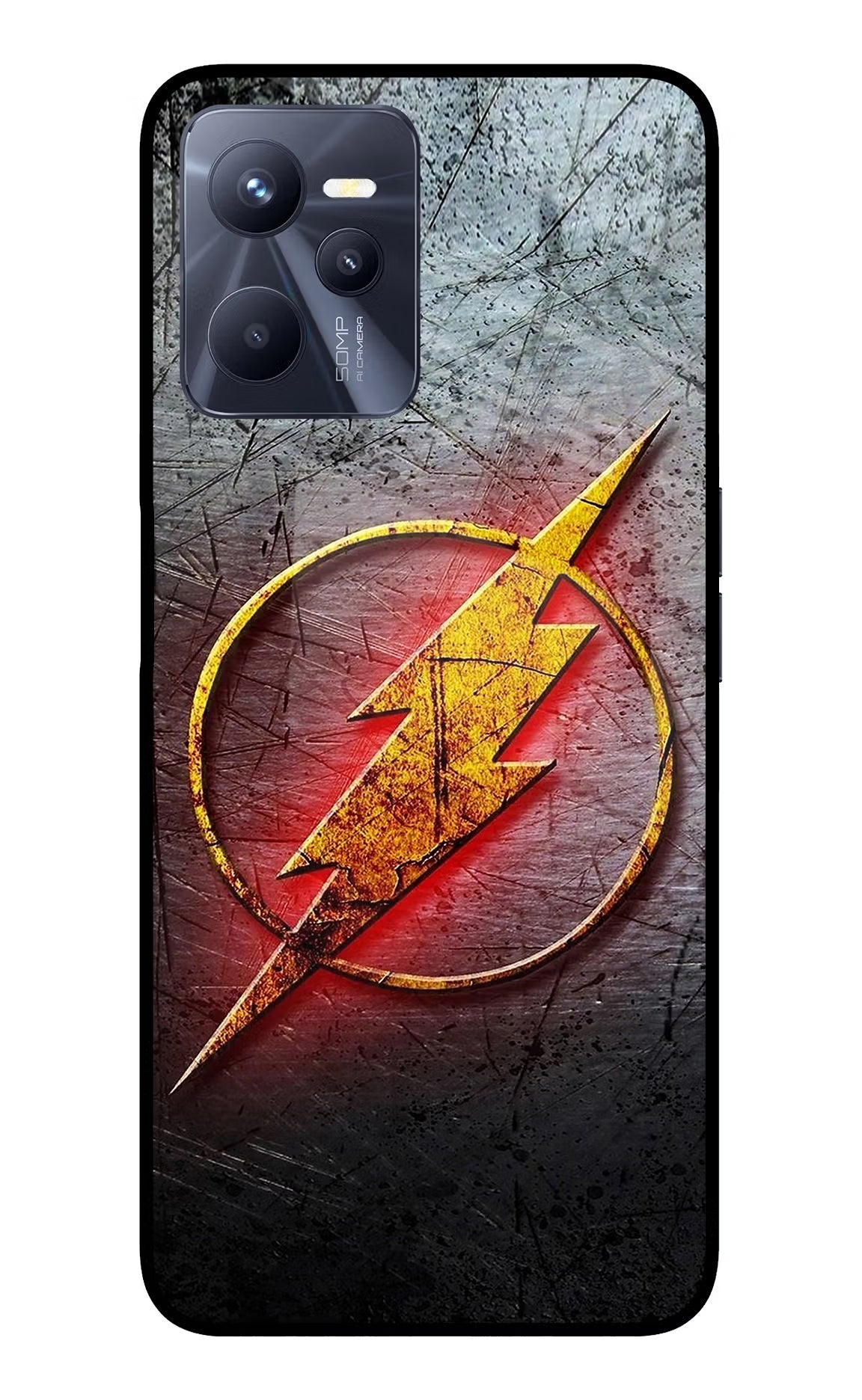 Flash Realme C35 Glass Case - Flash Realme C35 Glass Case Flash Realme C35 Glass Case