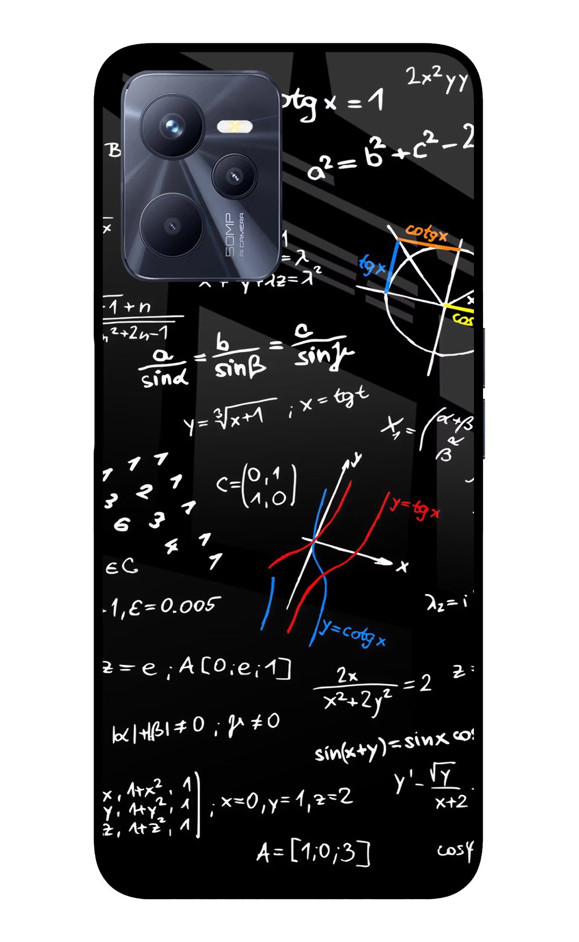 Mathematics Formula Realme C35 Glass Case - Mathematics Formula Realme C35 Glass Case Mathematics Formula Realme C35 Glass Case