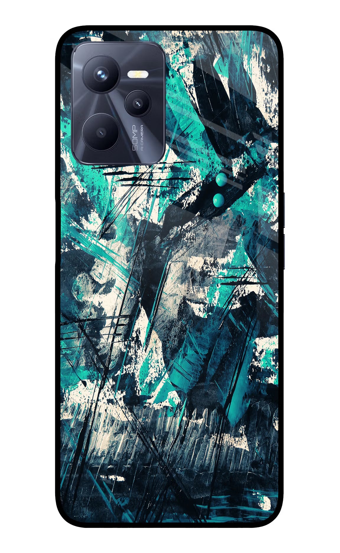 Artwork Realme C35 Glass Case - Artwork Realme C35 Glass Case Artwork Realme C35 Glass Case