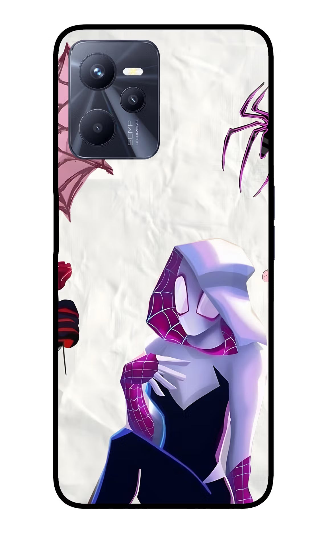 Gwen Verse Realme C35 Glass Case - Gwen Verse Realme C35 Glass Case Gwen Verse Realme C35 Glass Case