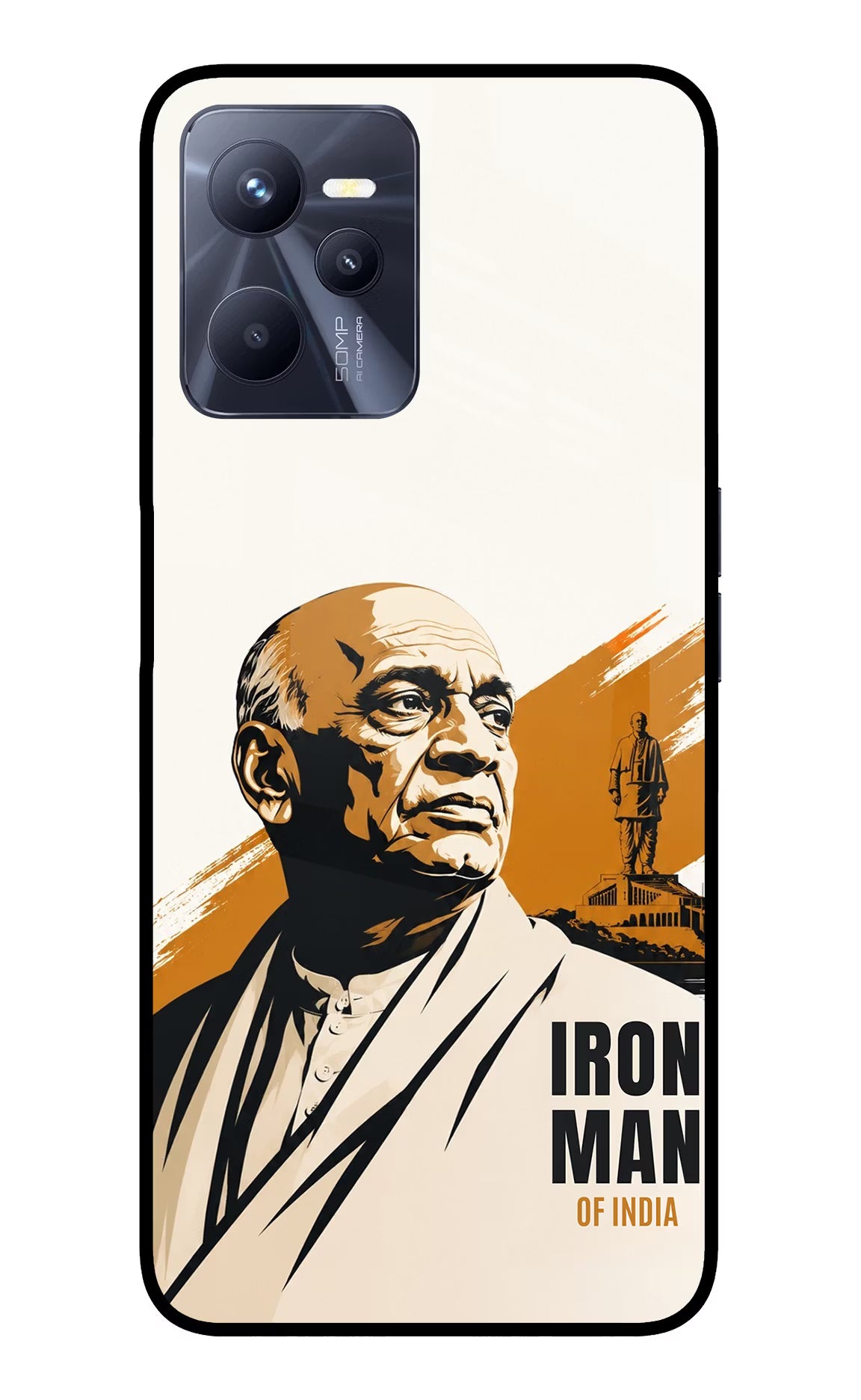 Chandrashekhar Azad Fearless Realme C35 Glass Case - Chandrashekhar Azad Fearless Realme C35 Glass Case Chandrashekhar Azad Fearless Realme C35 Glass Case