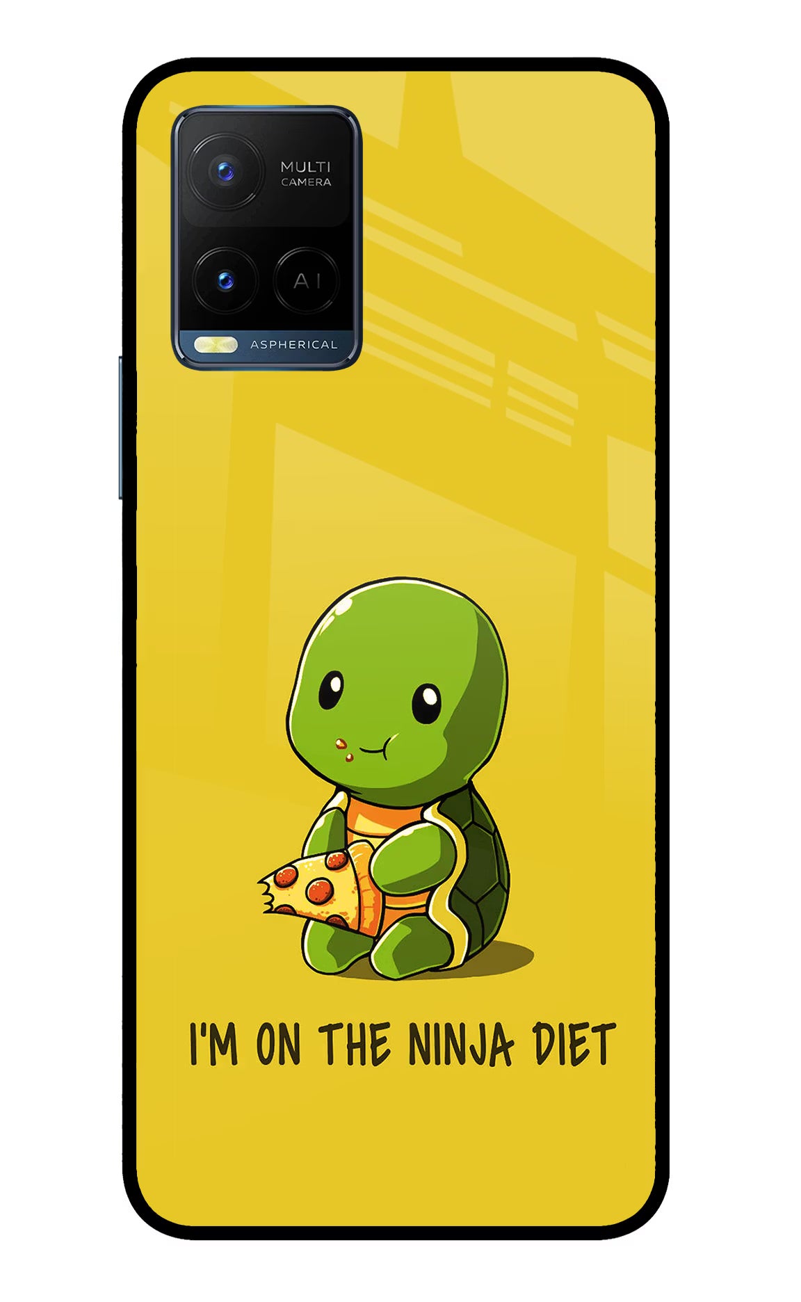 I'm on Ninja Diet Vivo Y33T Glass Case - I'm on Ninja Diet Vivo Y33T Glass Case I'm on Ninja Diet Vivo Y33T Glass Case