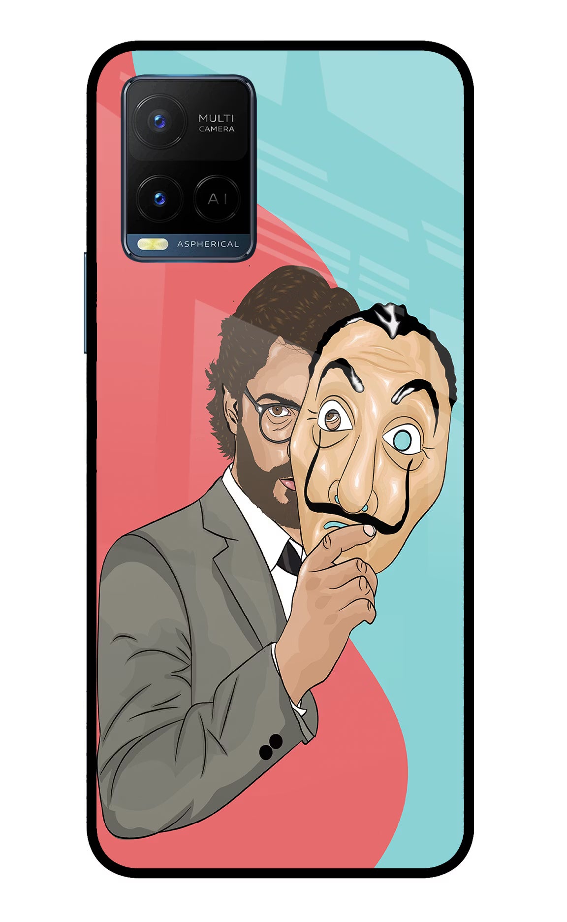 Professor Vivo Y33T Glass Case - Professor Vivo Y33T Glass Case Professor Vivo Y33T Glass Case