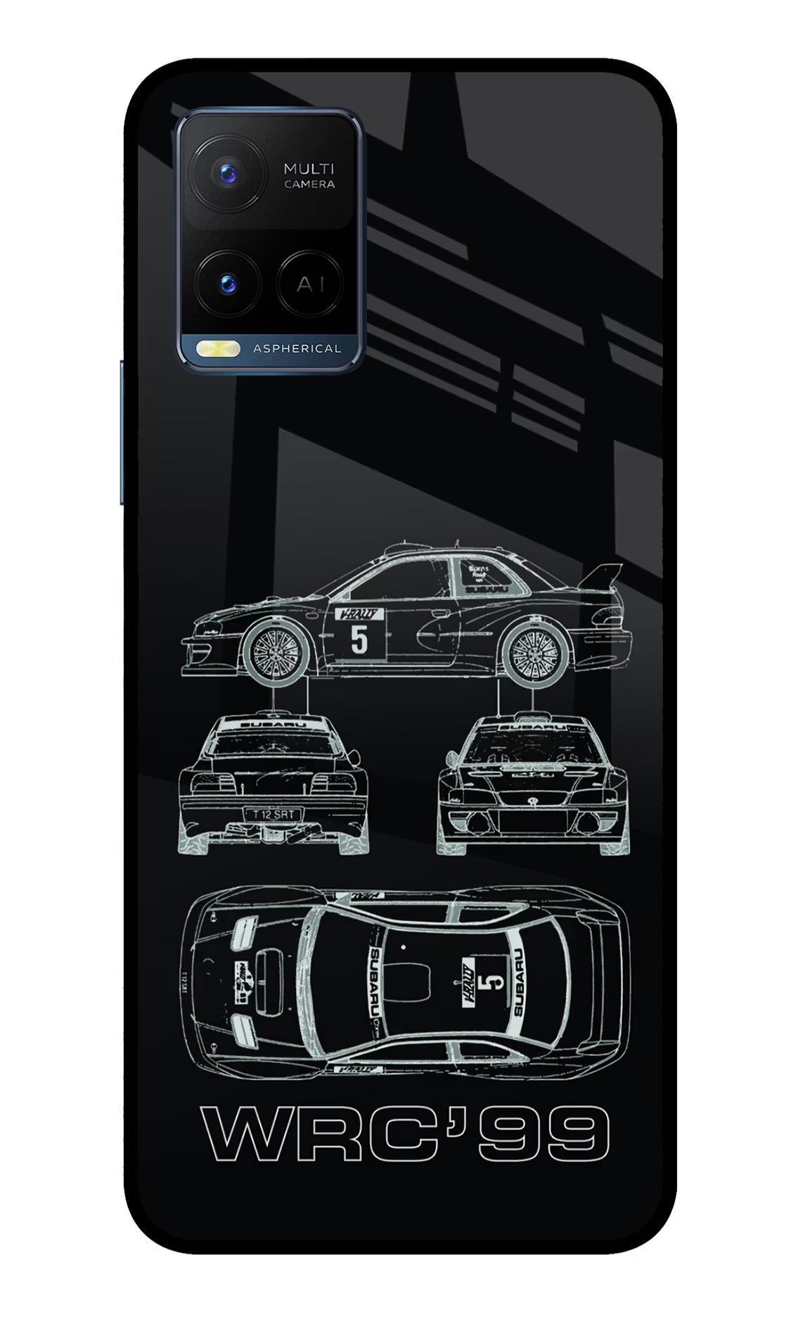 WRC'99 Vivo Y33T Glass Case - WRC'99 Vivo Y33T Glass Case WRC'99 Vivo Y33T Glass Case