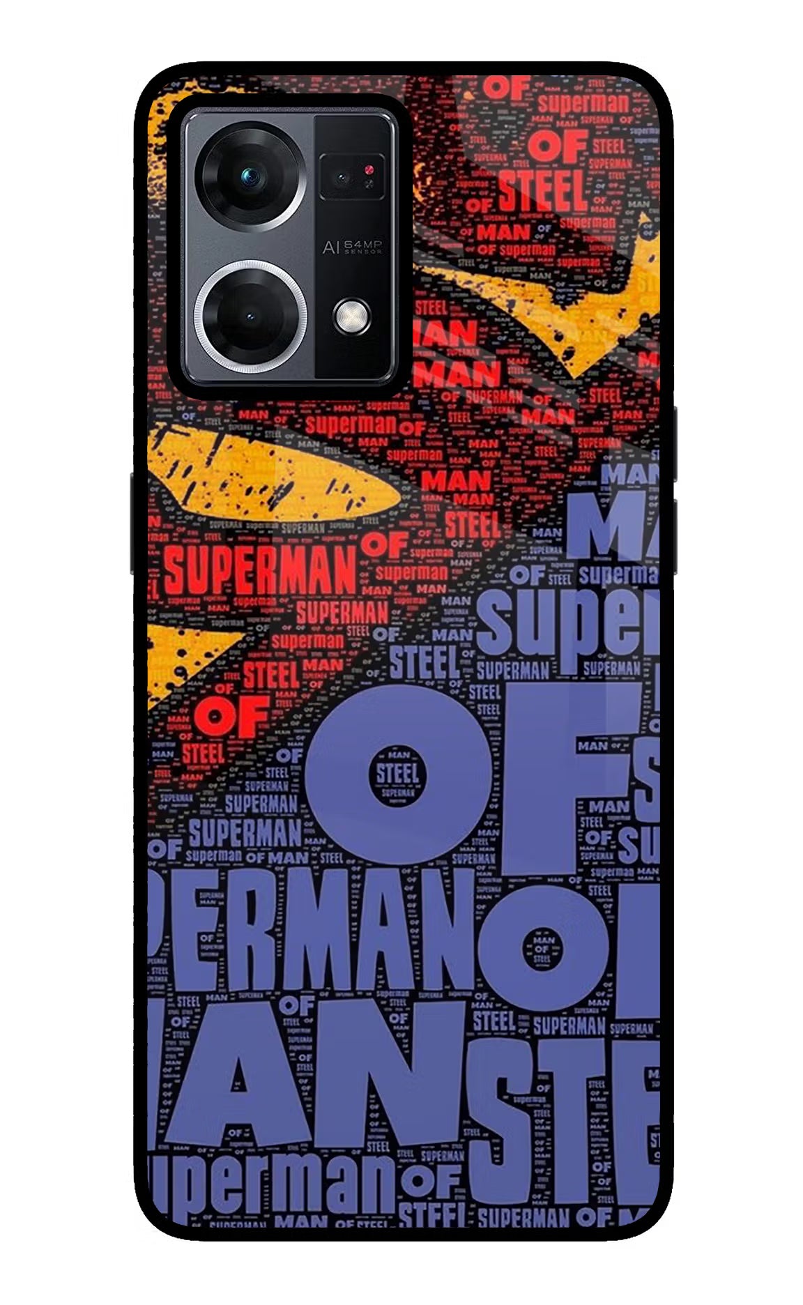 Superman Oppo F21 Pro 4G Glass Case - Superman Oppo F21 Pro 4G Glass Case Superman Oppo F21 Pro 4G Glass Case