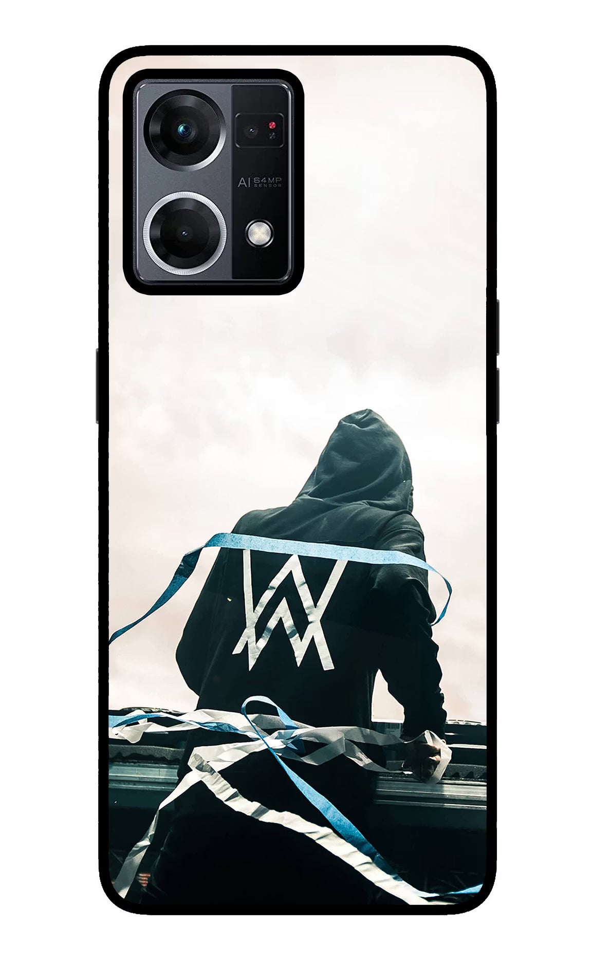 Alan Walker Oppo F21 Pro 4G Back Cover - Alan Walker Oppo F21 Pro 4G Glass Case Back Cover by Casekaro Alan Walker Oppo F21 Pro 4G Glass Case Back Cover by Casekaro