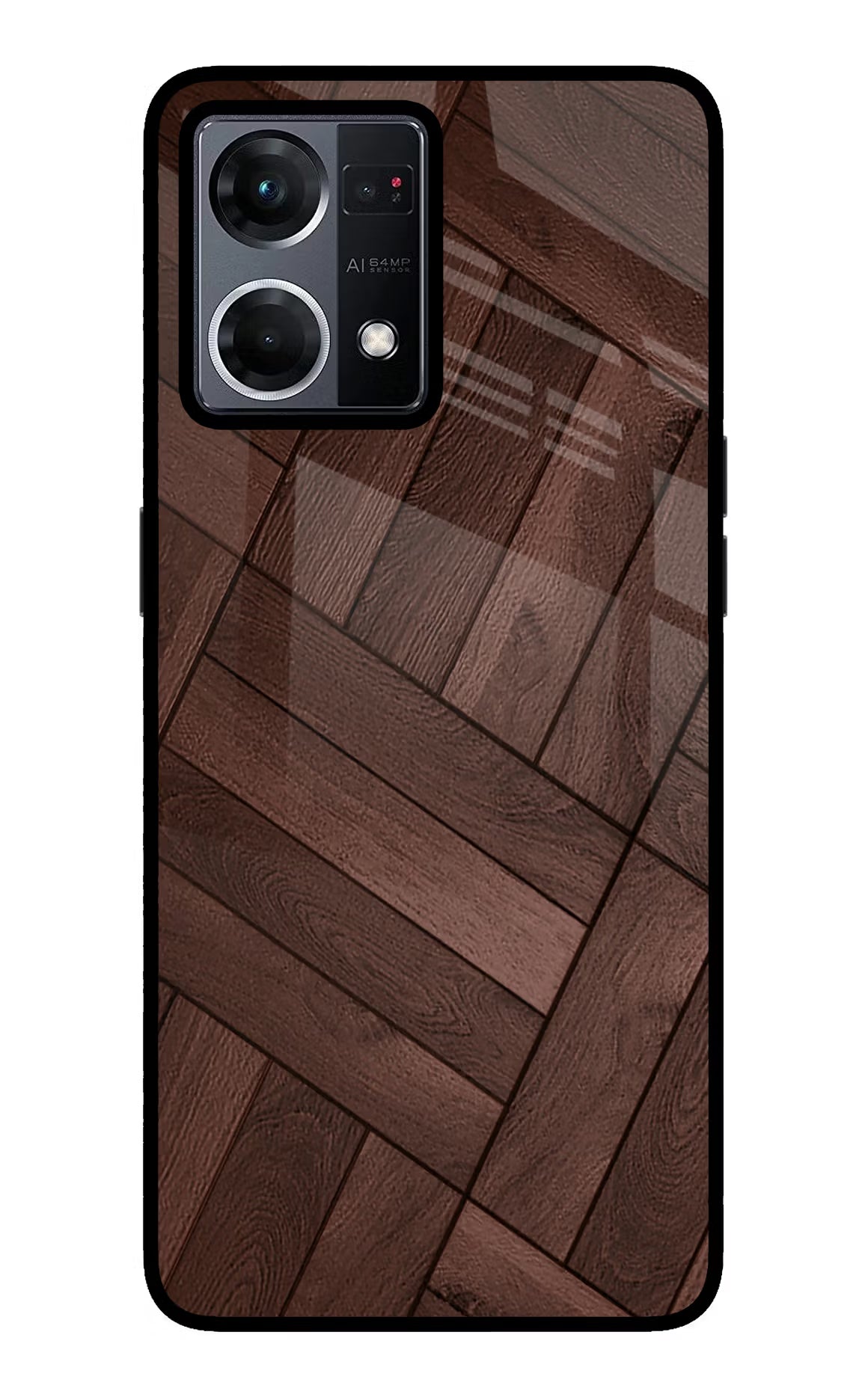 Wooden Texture Design Oppo F21 Pro 4G Back Cover - Wooden Texture Design Oppo F21 Pro 4G Glass Case Back Cover by Casekaro Wooden Texture Design Oppo F21 Pro 4G Glass Case Back Cover by Casekaro