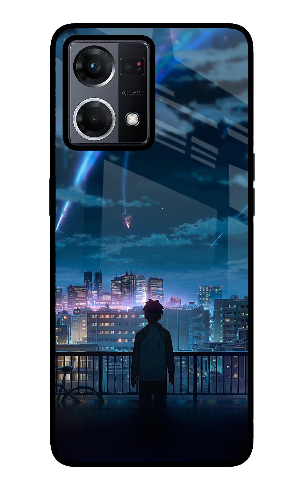 Anime Oppo F21 Pro 4G Glass Case - Anime Oppo F21 Pro 4G Glass Case Anime Oppo F21 Pro 4G Glass Case