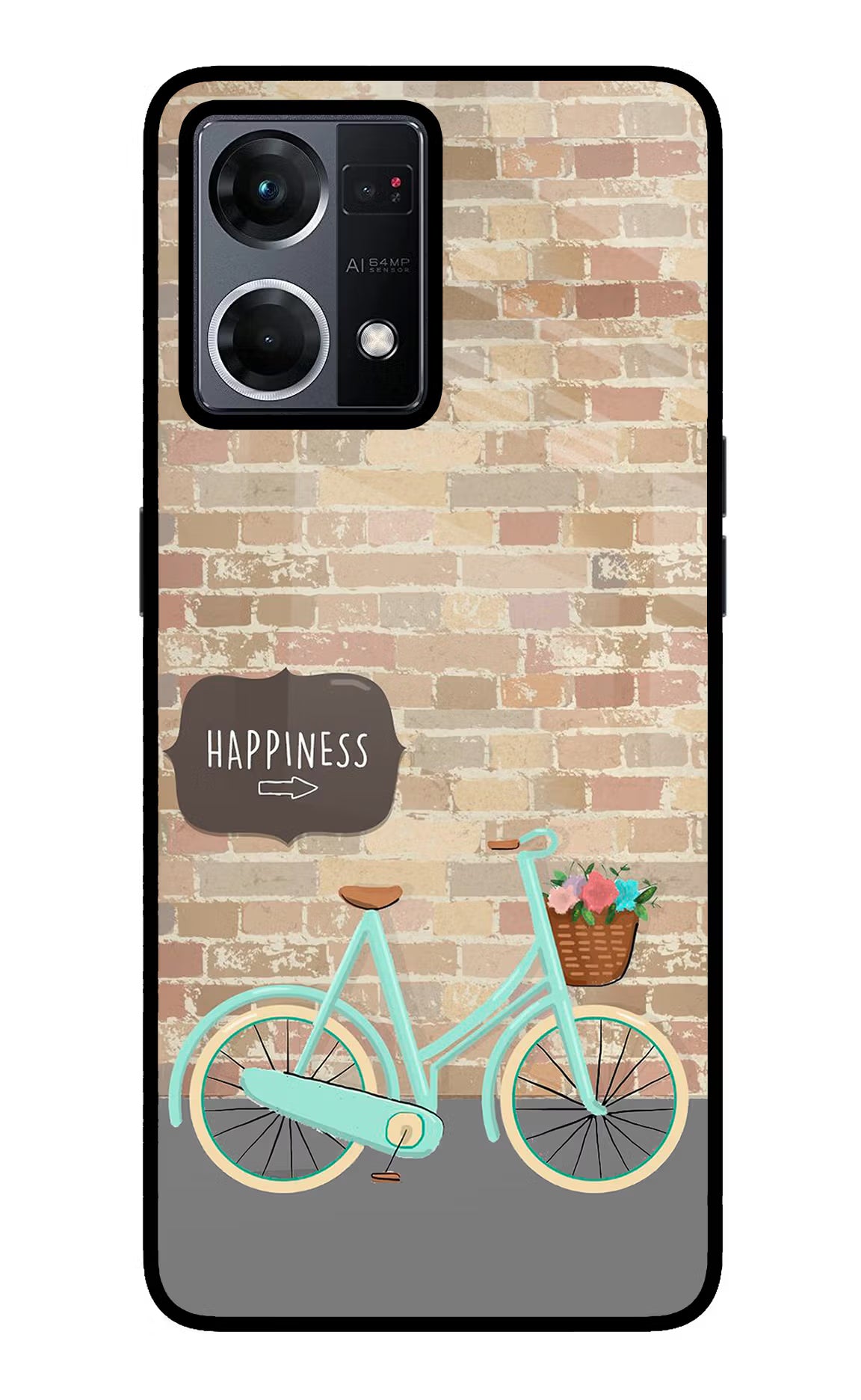 Happiness Artwork Oppo F21 Pro 4G Glass Case - Happiness Artwork Oppo F21 Pro 4G Glass Case Happiness Artwork Oppo F21 Pro 4G Glass Case