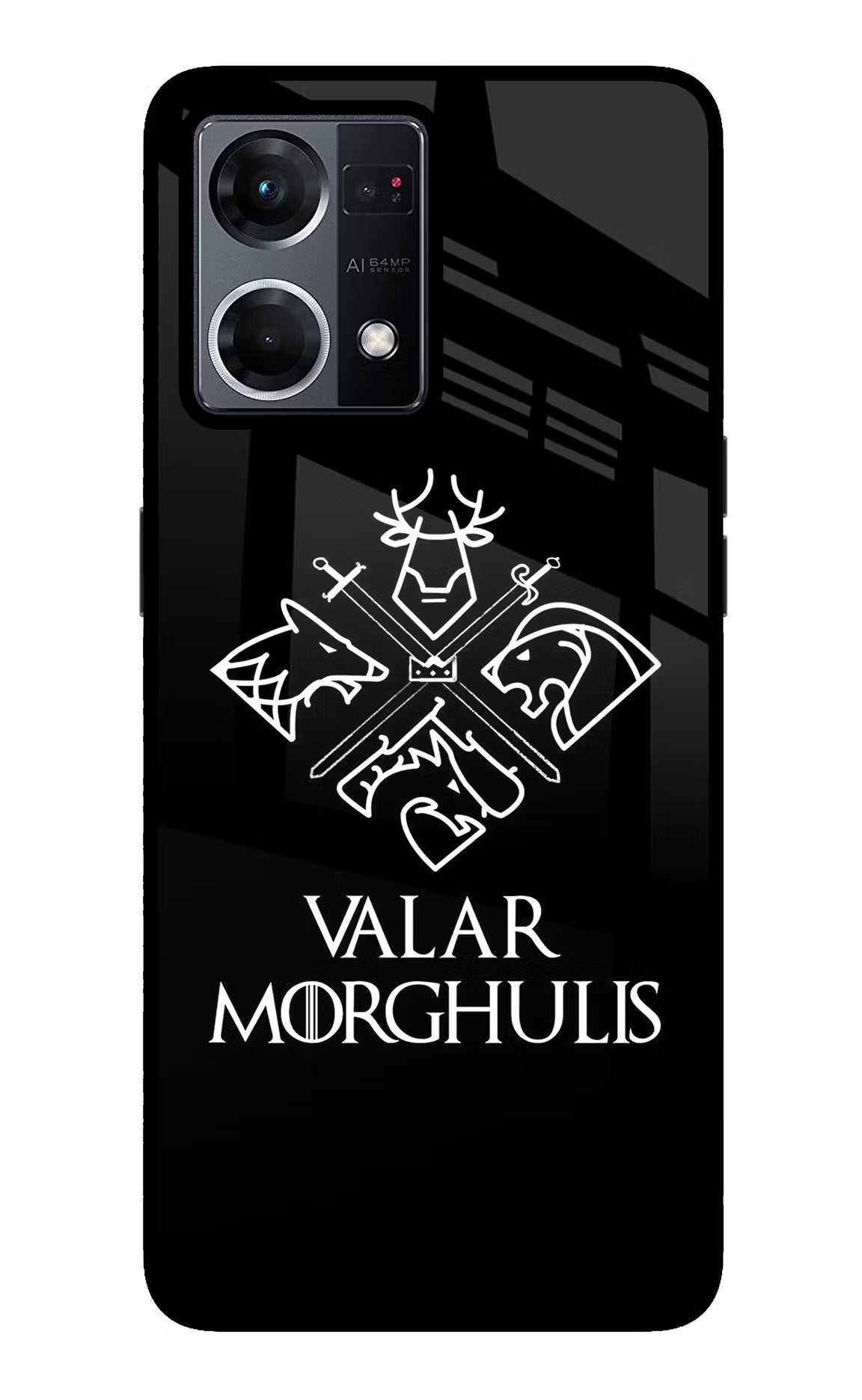 Valar Morghulis | Game Of Thrones Oppo F21 Pro 4G Back Cover - Valar Morghulis | Game Of Thrones Oppo F21 Pro 4G Glass Case Back Cover by Casekaro Valar Morghulis | Game Of Thrones Oppo F21 Pro 4G Glass Case Back Cover by Casekaro