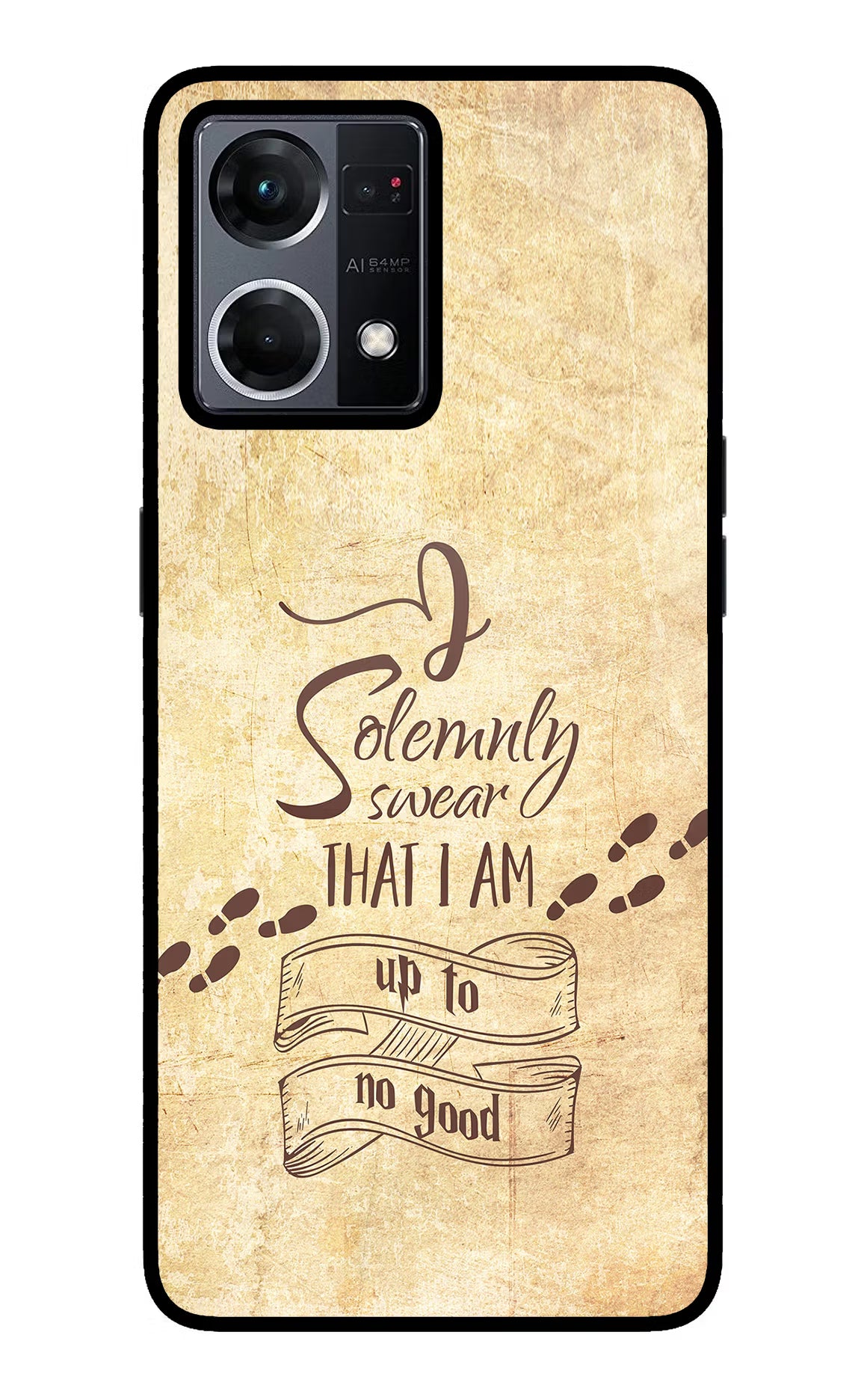 I Solemnly swear that i up to no good Oppo F21 Pro 4G Back Cover - I Solemnly swear that i up to no good Oppo F21 Pro 4G Glass Case Back Cover by Casekaro I Solemnly swear that i up to no good Oppo F21 Pro 4G Glass Case Back Cover by Casekaro
