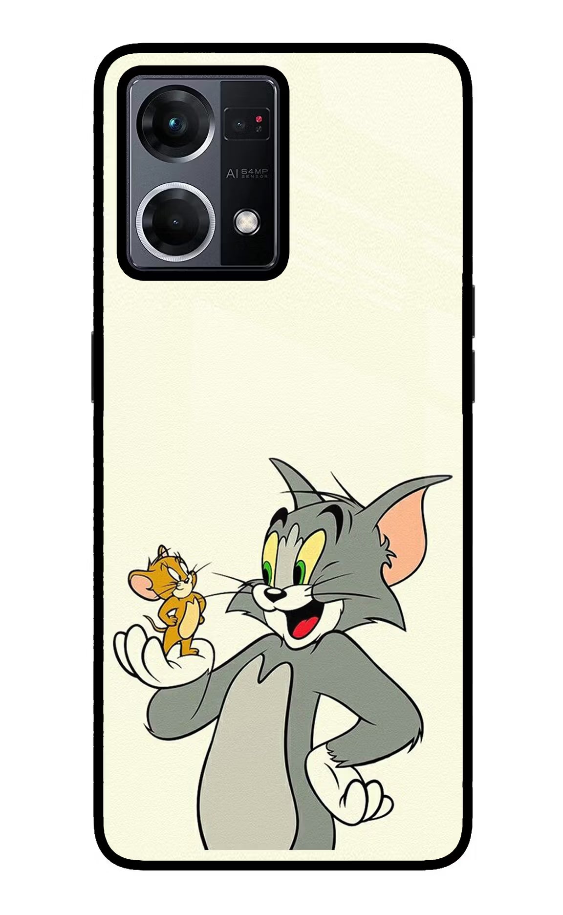Tom & Jerry Oppo F21 Pro 4G Glass Case - Tom & Jerry Oppo F21 Pro 4G Glass Case Tom & Jerry Oppo F21 Pro 4G Glass Case