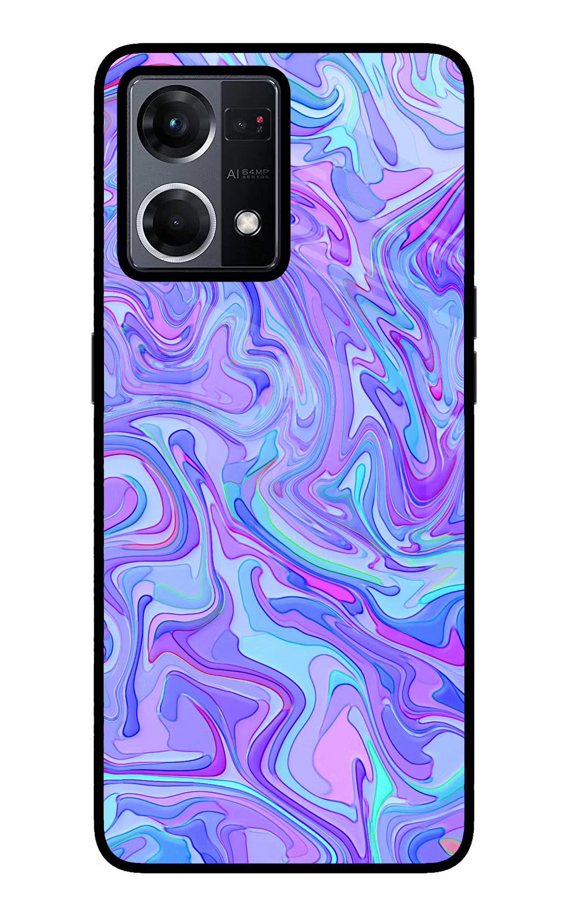 Glitter Oppo F21 Pro 4G Glass Case - Glitter Oppo F21 Pro 4G Glass Case Glitter Oppo F21 Pro 4G Glass Case