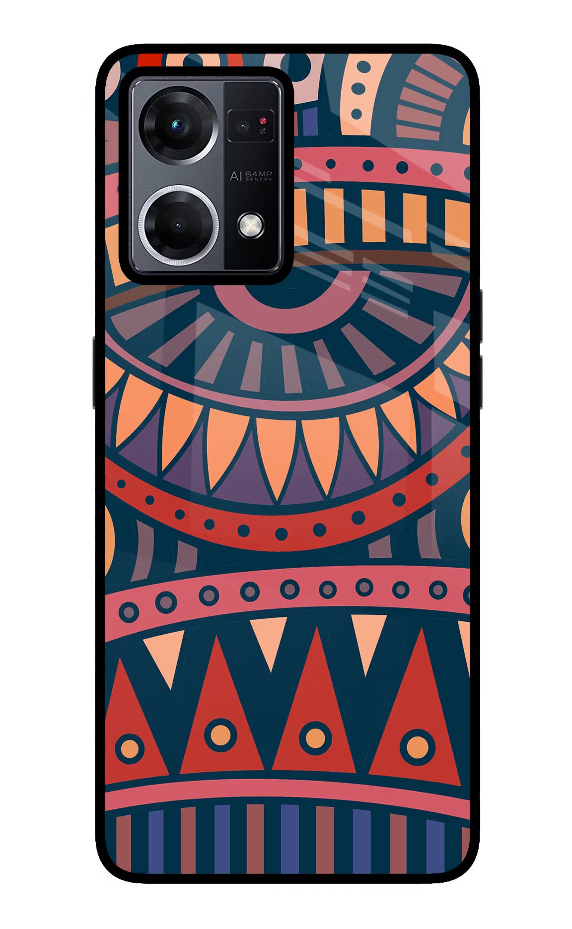 African Culture Design Oppo F21 Pro 4G Glass Case - African Culture Design Oppo F21 Pro 4G Glass Case African Culture Design Oppo F21 Pro 4G Glass Case