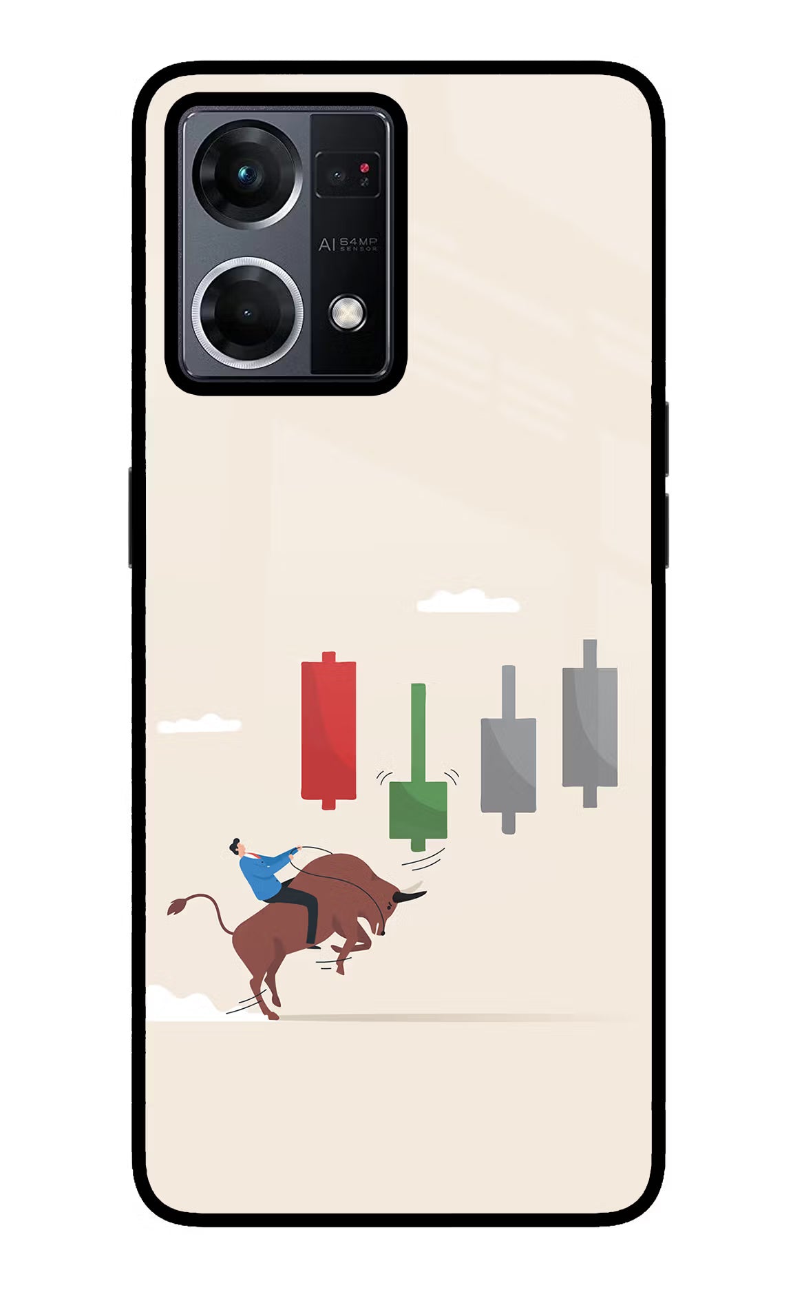 Bull Trading Momentum Oppo F21 Pro 4G Glass Case - Bull Trading Momentum Oppo F21 Pro 4G Glass Case Bull Trading Momentum Oppo F21 Pro 4G Glass Case