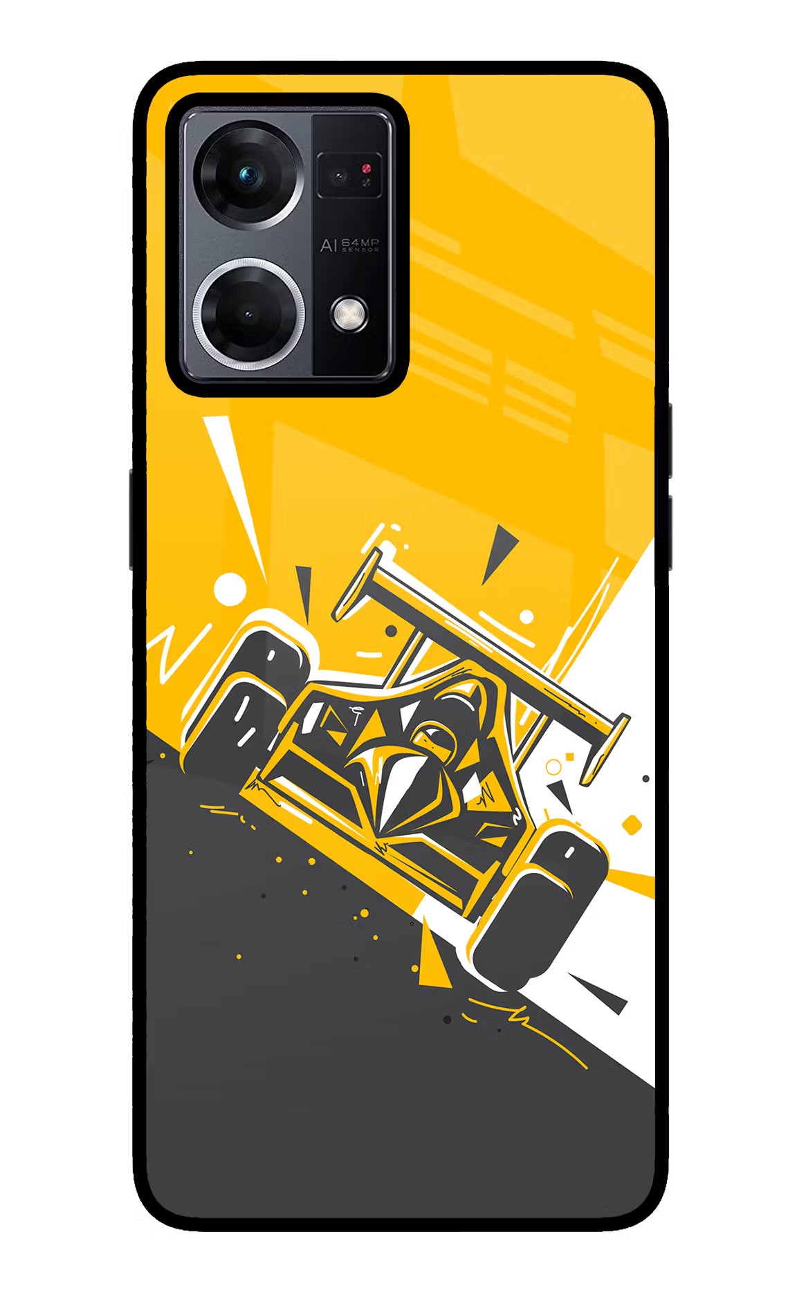 Track King Oppo F21 Pro 4G Glass Case - Track King Oppo F21 Pro 4G Glass Case Track King Oppo F21 Pro 4G Glass Case