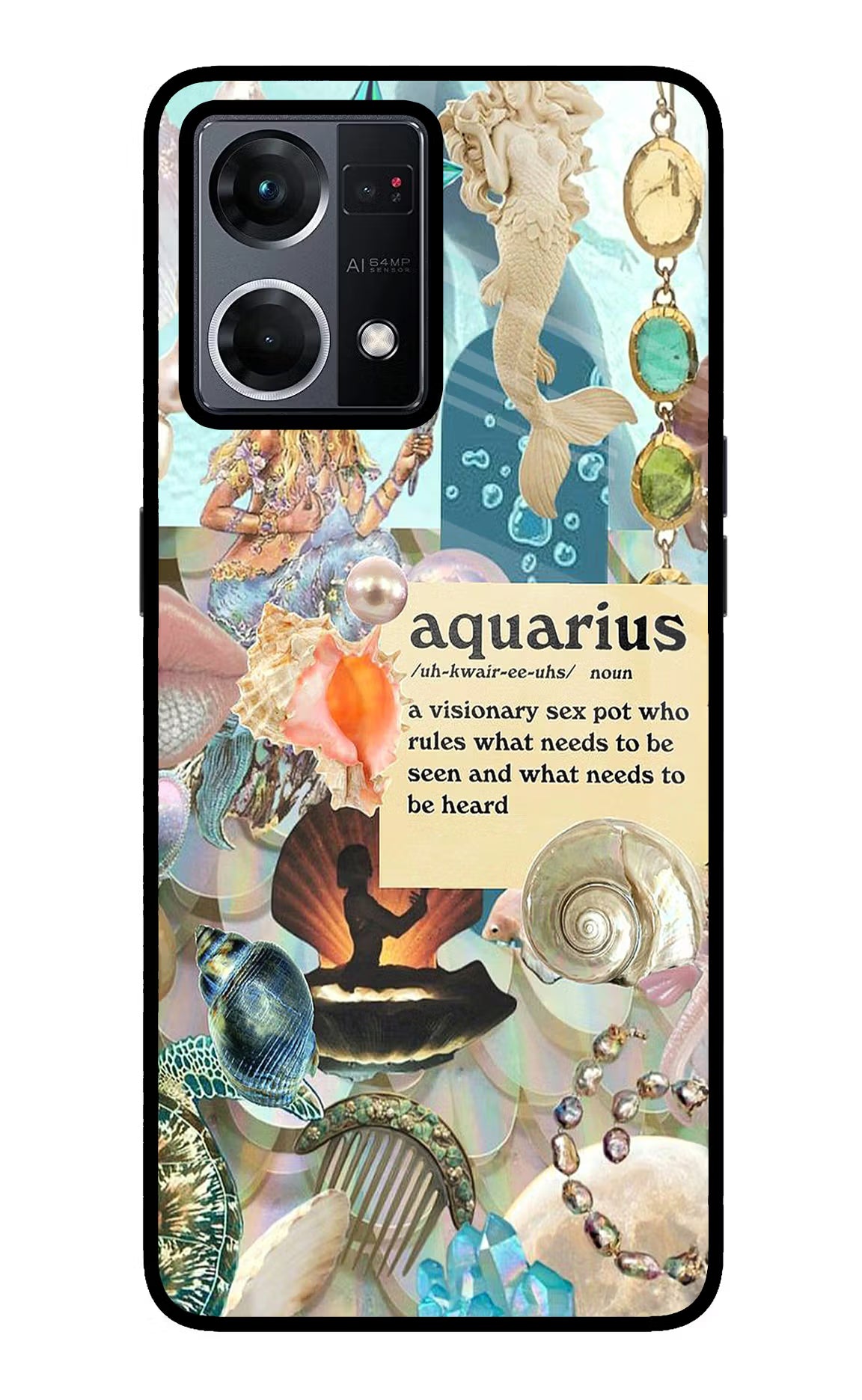 Aquarius Zodiac Oppo F21 Pro 4G Glass Case - Aquarius Zodiac Oppo F21 Pro 4G Glass Case Aquarius Zodiac Oppo F21 Pro 4G Glass Case