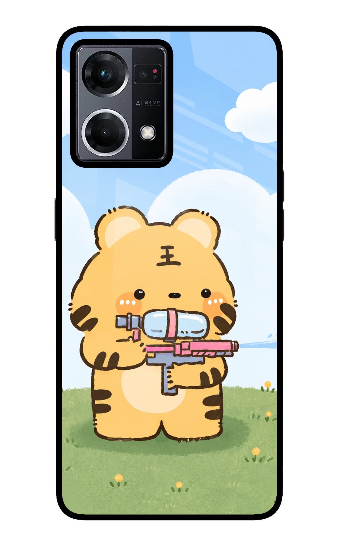 Tiger Treat Oppo F21 Pro 4G Glass Case - Tiger Treat Oppo F21 Pro 4G Glass Case Tiger Treat Oppo F21 Pro 4G Glass Case