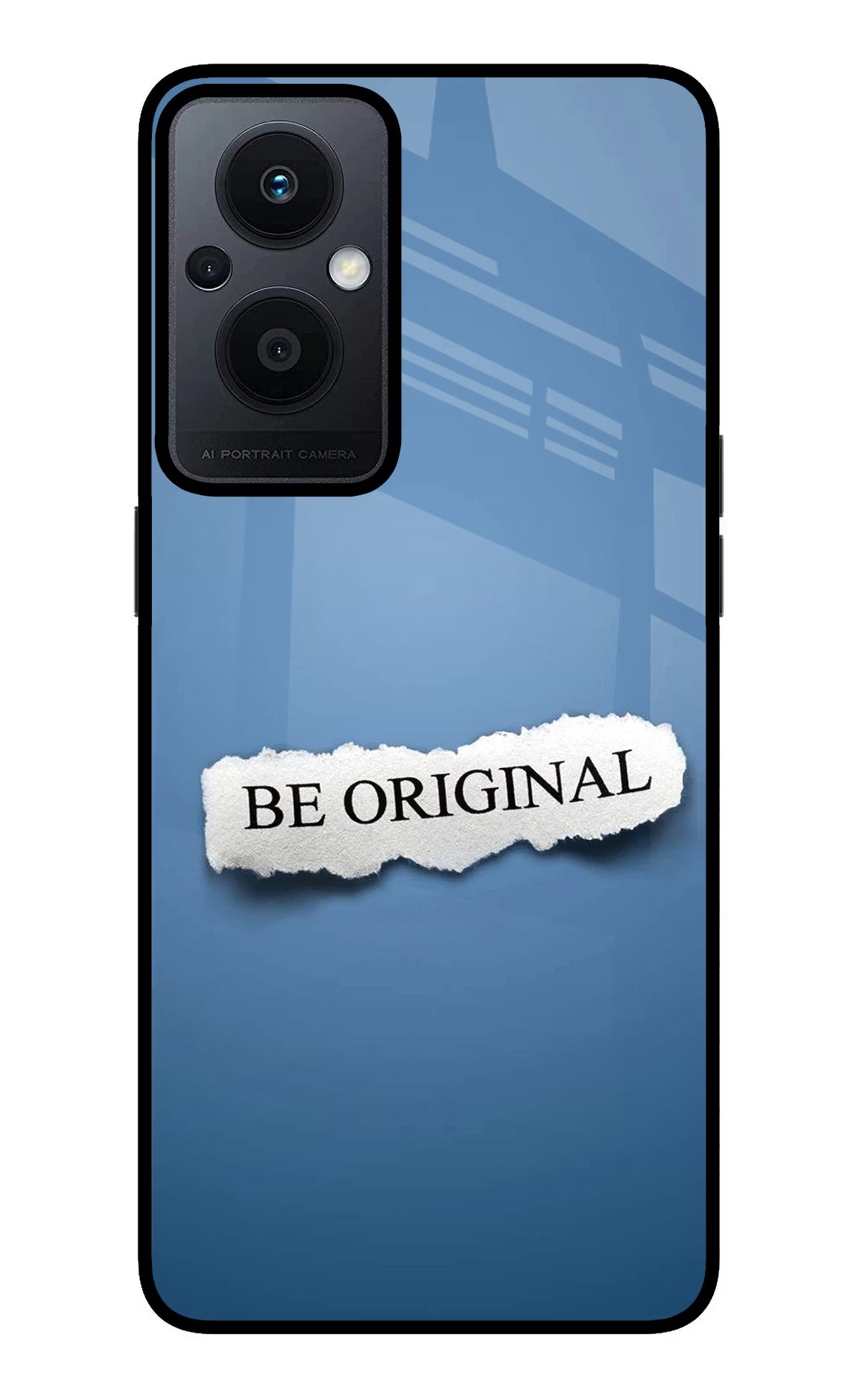 Be Original Oppo F21 Pro 5G Back Cover - Be Original Oppo F21 Pro 5G Glass Case Back Cover by Casekaro Be Original Oppo F21 Pro 5G Glass Case Back Cover by Casekaro