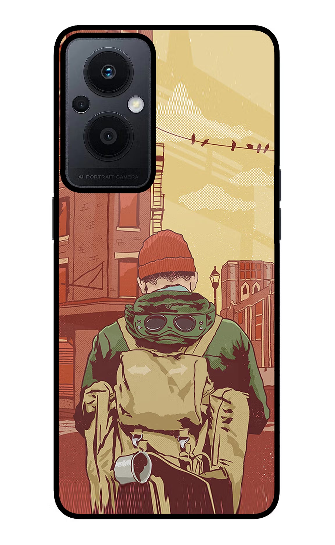 Adventurous Oppo F21 Pro 5G Glass Case - Adventurous Oppo F21 Pro 5G Glass Case Adventurous Oppo F21 Pro 5G Glass Case