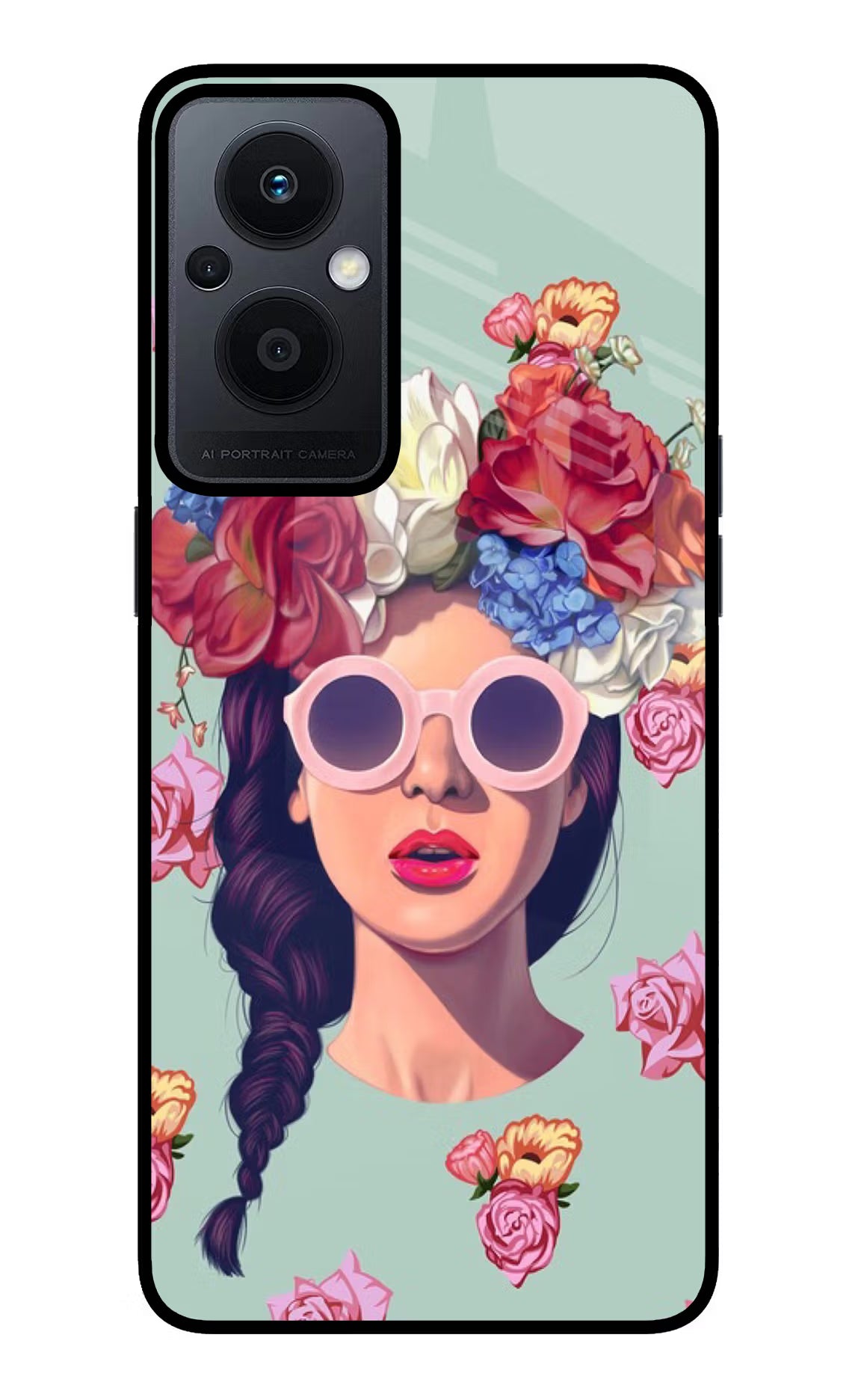 Pretty Girl Oppo F21 Pro 5G Back Cover - Pretty Girl Oppo F21 Pro 5G Glass Case Back Cover by Casekaro Pretty Girl Oppo F21 Pro 5G Glass Case Back Cover by Casekaro