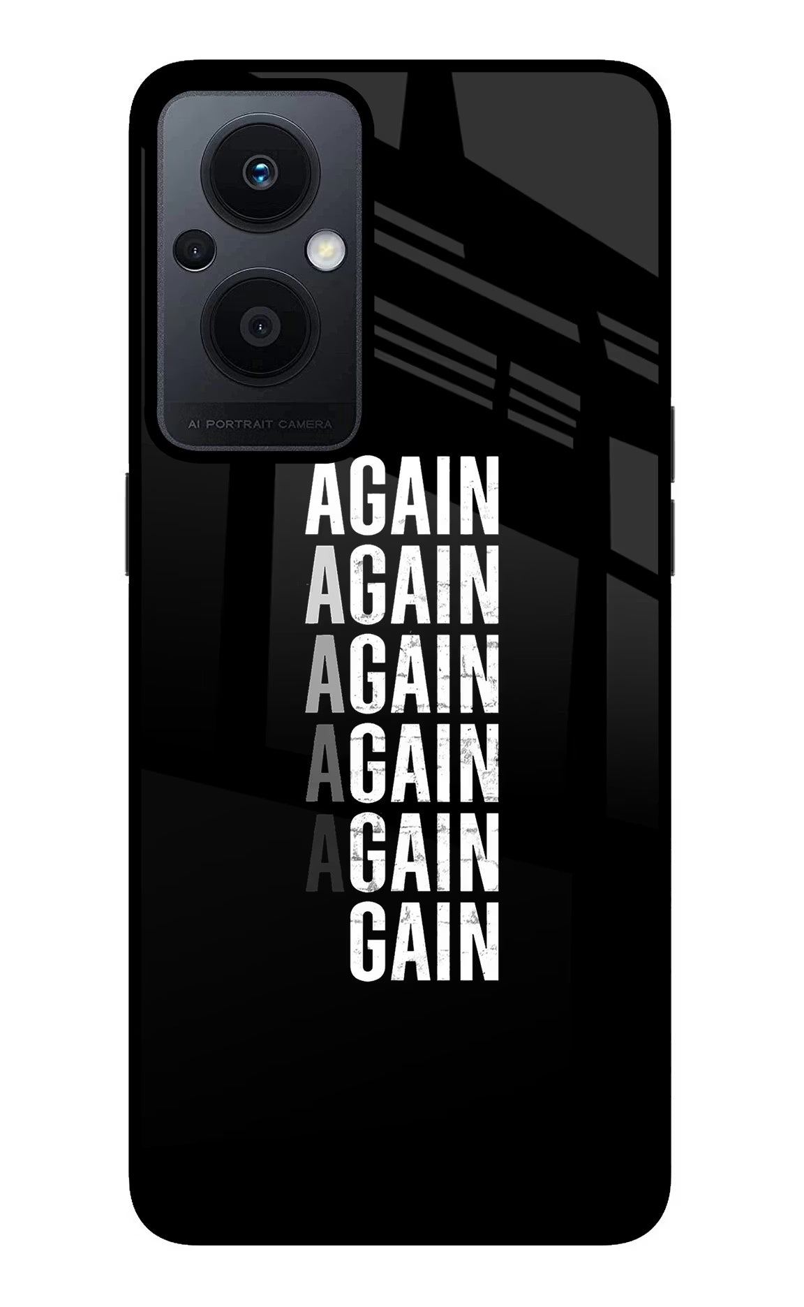 Again Again Gain Oppo F21 Pro 5G Glass Case - Again Again Gain Oppo F21 Pro 5G Glass Case Again Again Gain Oppo F21 Pro 5G Glass Case