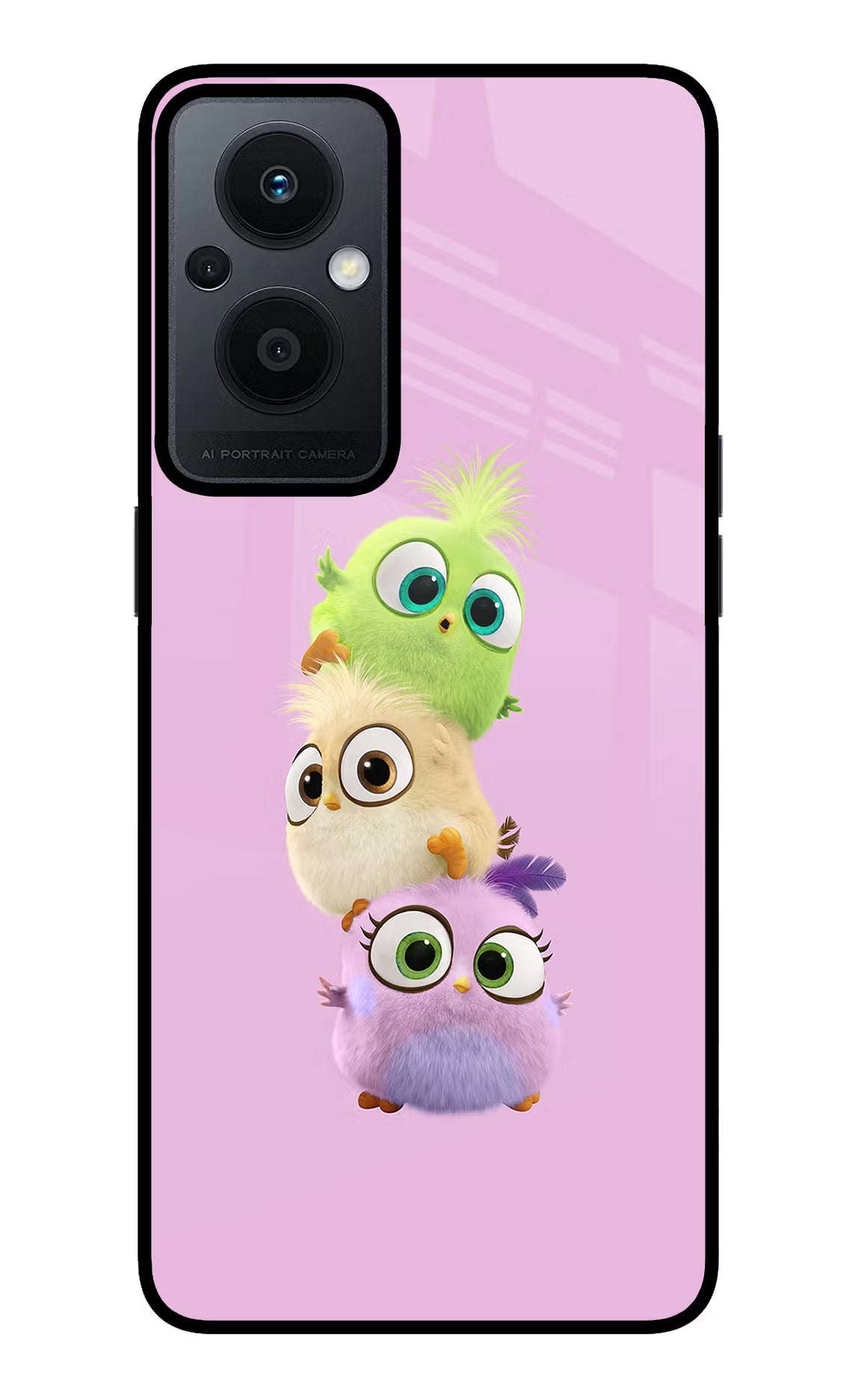 Cute Little Birds Oppo F21 Pro 5G Glass Case - Cute Little Birds Oppo F21 Pro 5G Glass Case Cute Little Birds Oppo F21 Pro 5G Glass Case