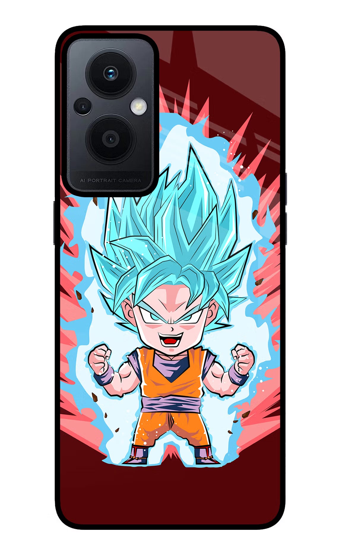 Goku Little Oppo F21 Pro 5G Glass Case - Goku Little Oppo F21 Pro 5G Glass Case Goku Little Oppo F21 Pro 5G Glass Case