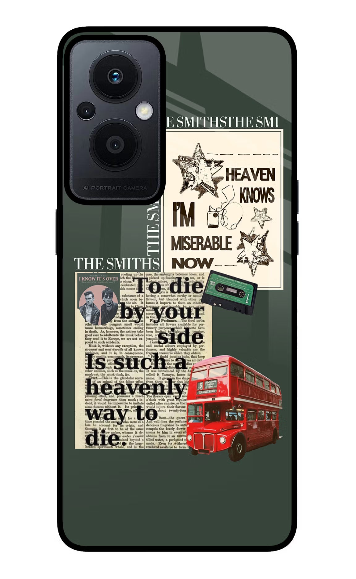 The Smiths Oppo F21 Pro 5G Glass Case - The Smiths Oppo F21 Pro 5G Glass Case The Smiths Oppo F21 Pro 5G Glass Case
