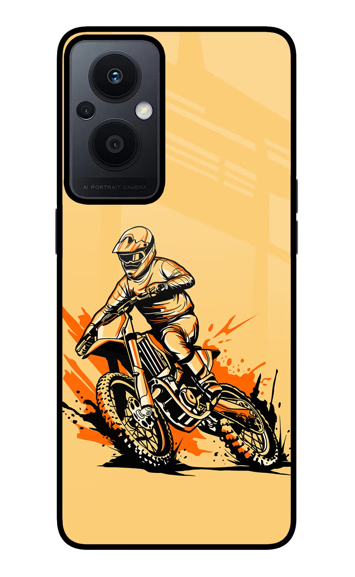 Off-Road Fury Oppo F21 Pro 5G Back Cover - Off-Road Fury Oppo F21 Pro 5G Glass Case Back Cover by Casekaro Off-Road Fury Oppo F21 Pro 5G Glass Case Back Cover by Casekaro