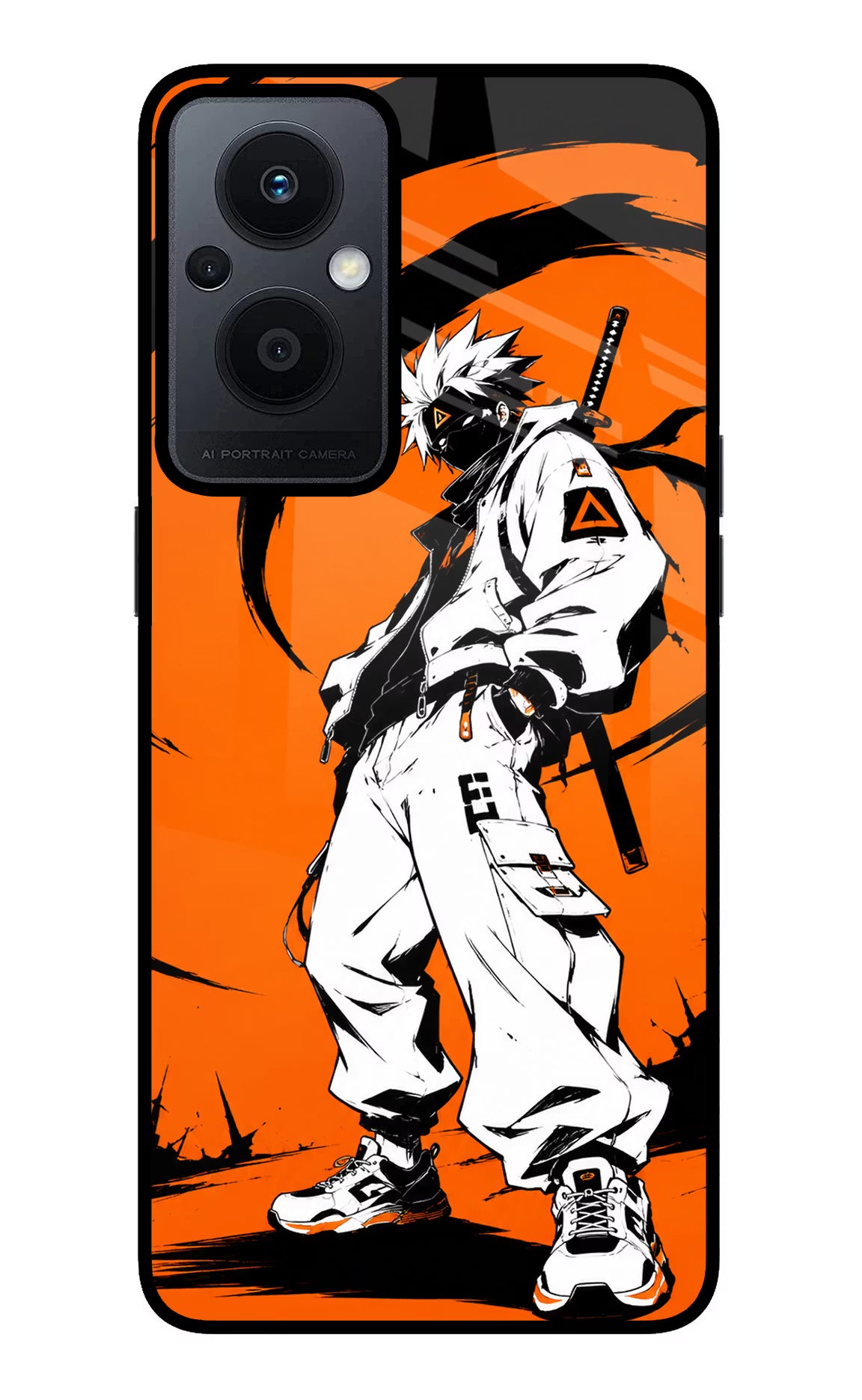 Street Samurai Oppo F21 Pro 5G Glass Case - Street Samurai Oppo F21 Pro 5G Glass Case Street Samurai Oppo F21 Pro 5G Glass Case