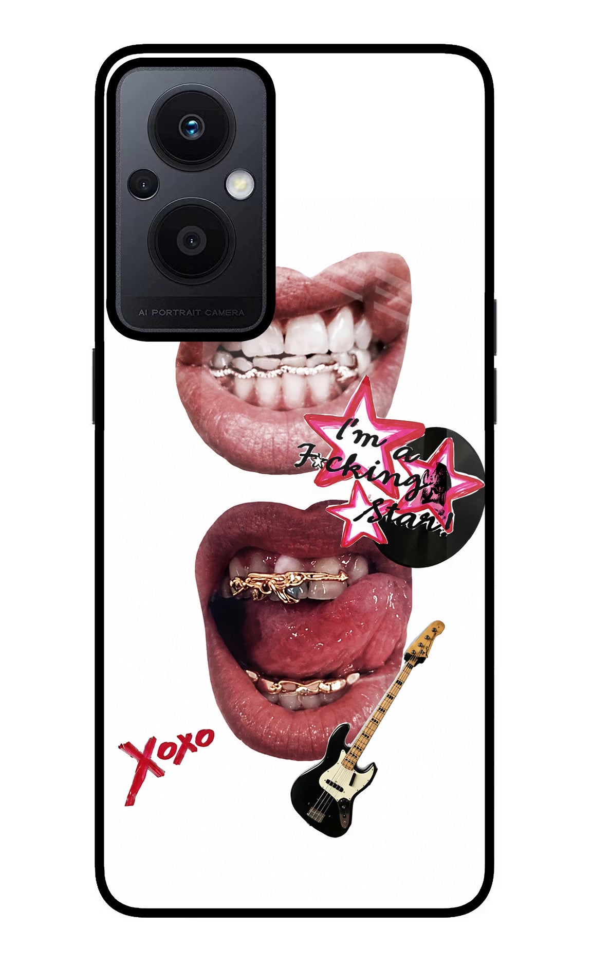 Rockstar Oppo F21 Pro 5G Glass Case - Rockstar Oppo F21 Pro 5G Glass Case Rockstar Oppo F21 Pro 5G Glass Case