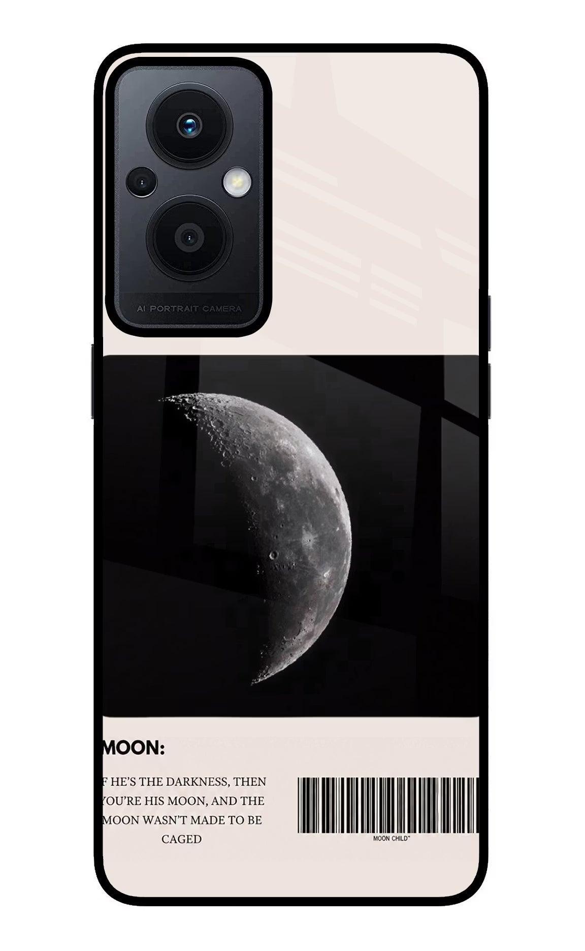 Moon Phase Oppo F21 Pro 5G Glass Case - Moon Phase Oppo F21 Pro 5G Glass Case Moon Phase Oppo F21 Pro 5G Glass Case